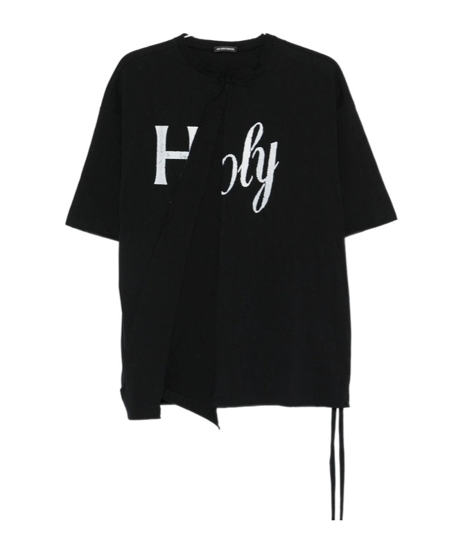 Ann Demeulemeester Crew Neck T-shirt In Black