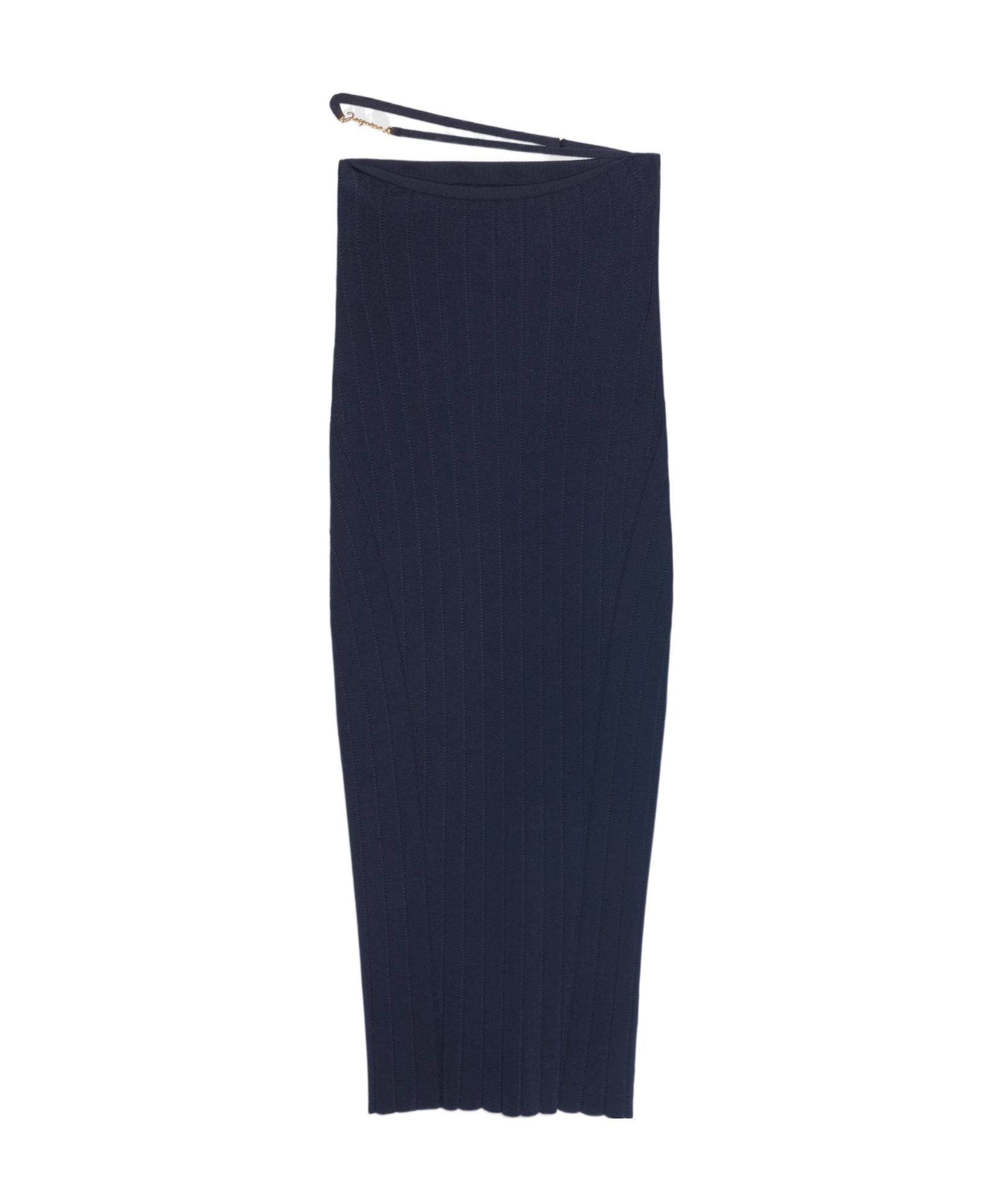 Jacquemus Pral Skirt With Medium Length In Black
