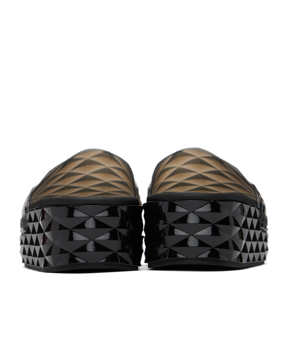 JIMMY CHOO DIAMOND THICK BOTTOM FLIP-FLOPS