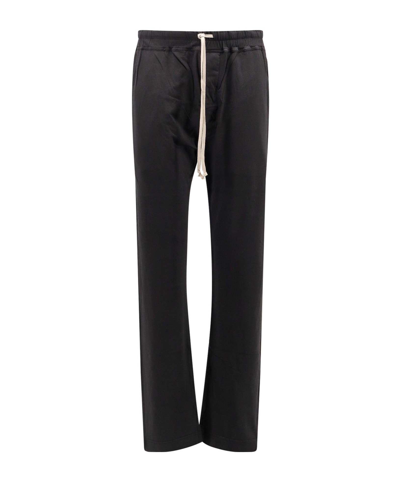 Rick Owens Drkshdw Pusher Cotton Twill Pants In Black
