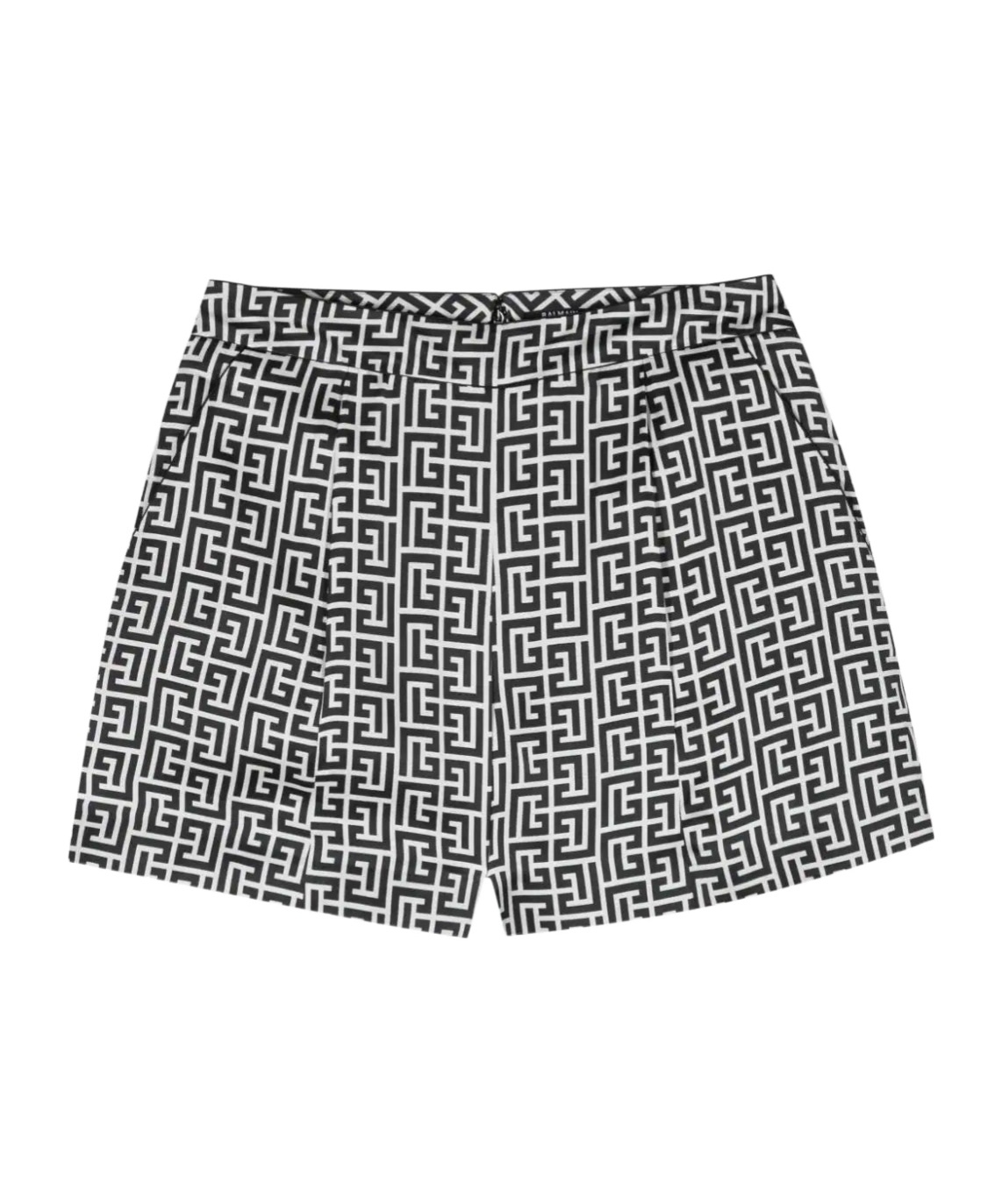 BALMAIN 4G-PRINT DECK SHORTS 