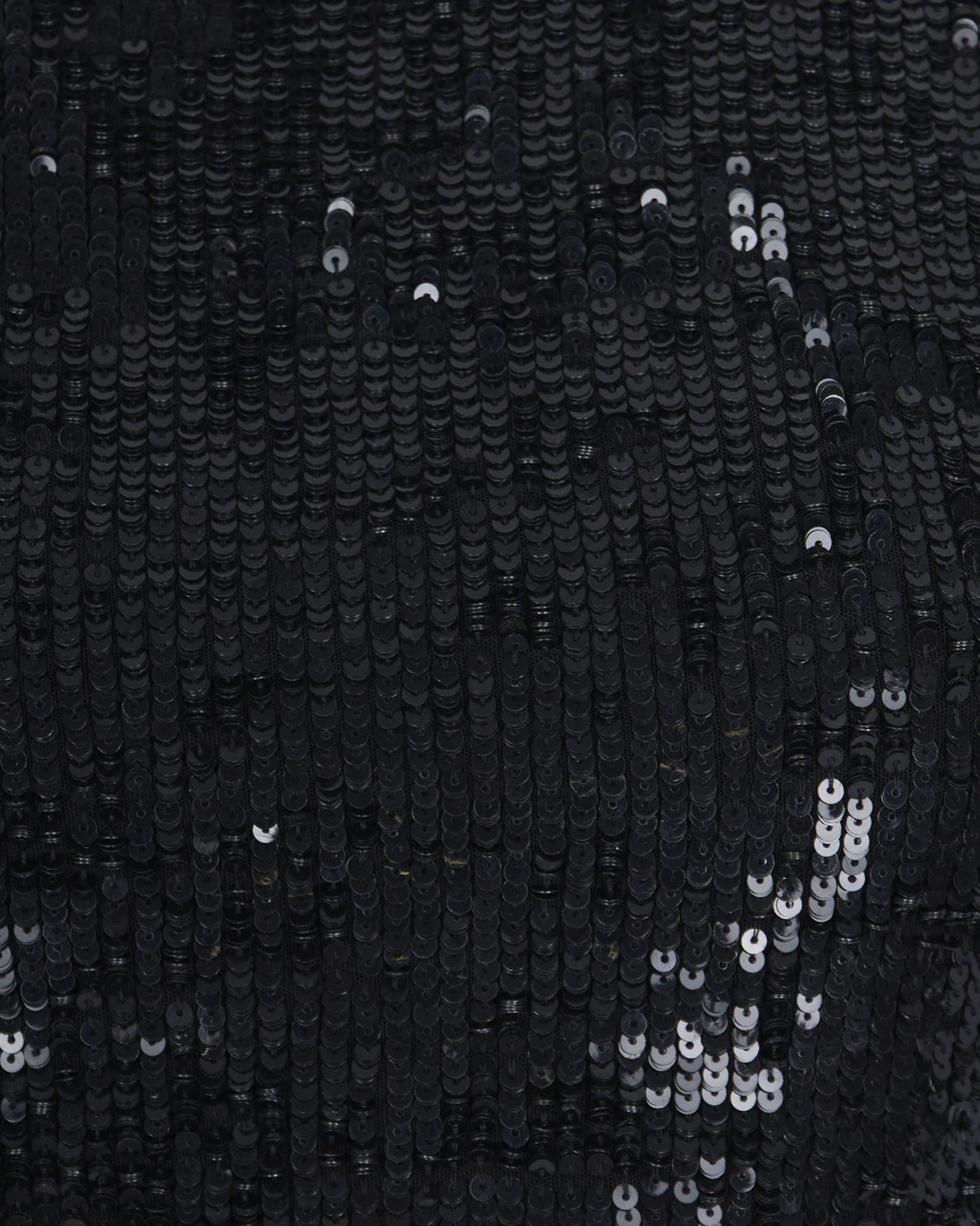 P.a.r.o.s.h Mini Abito Con Paillettes Nero In Black
