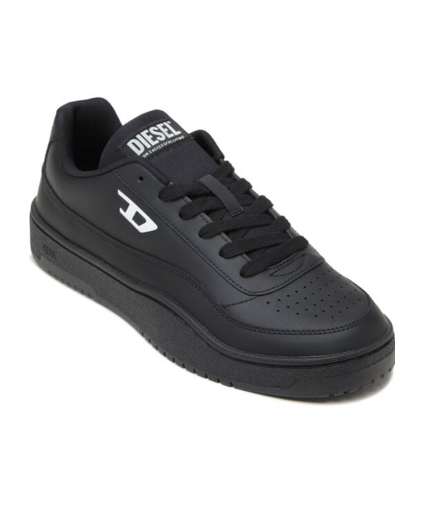Diesel Black S-tracker-d Low Sneakers In Black