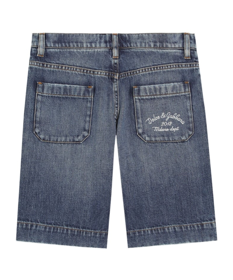 Dolce & Gabbana Denim Shorts In Blue