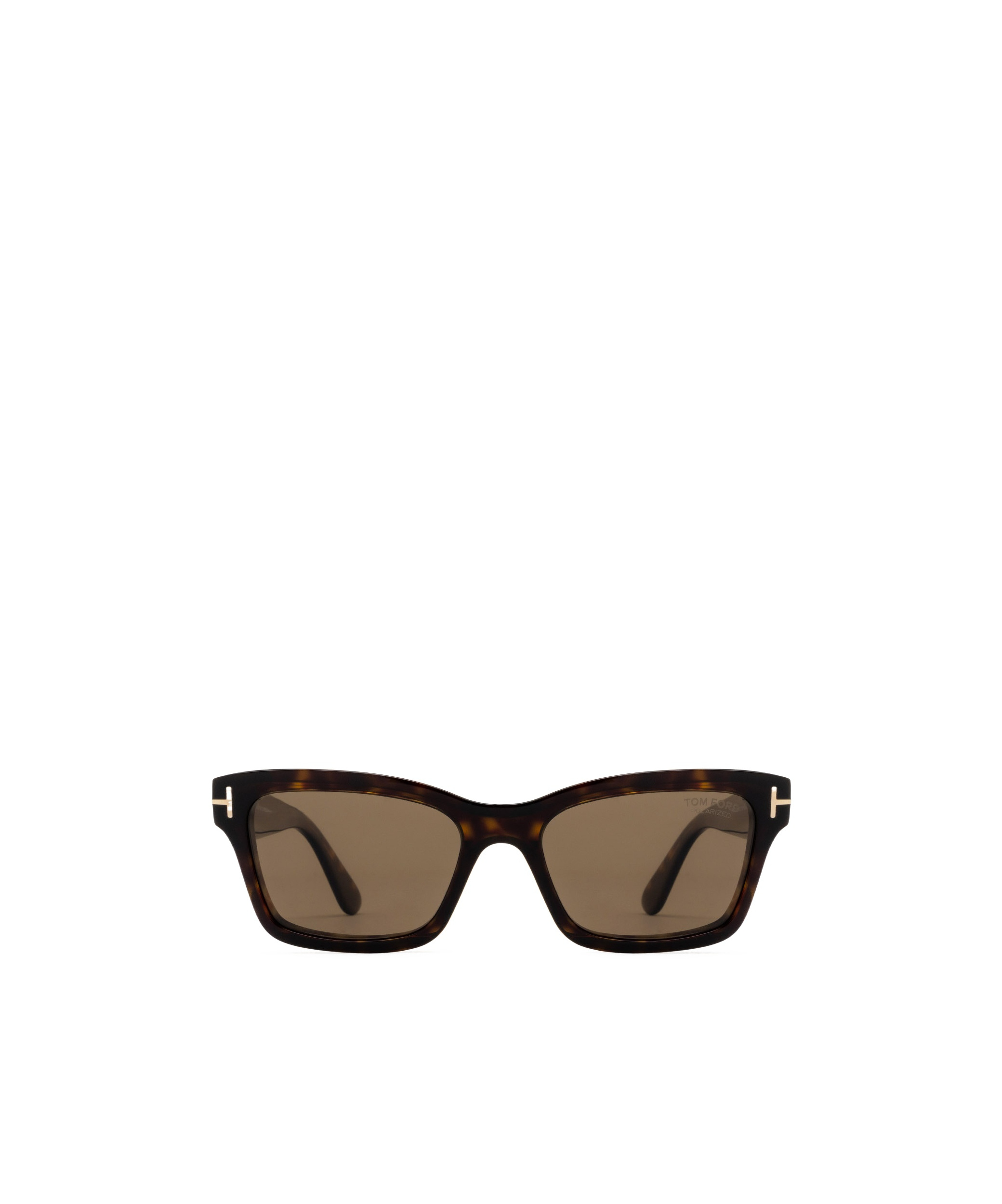 Tom Ford Mikel Havana Square Sunglasses In Brown