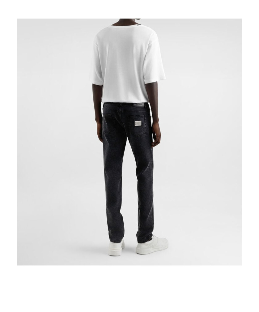 DOLCE & GABBANA DOLCE  GABBANA LOGO TAG SKINNY JEANS