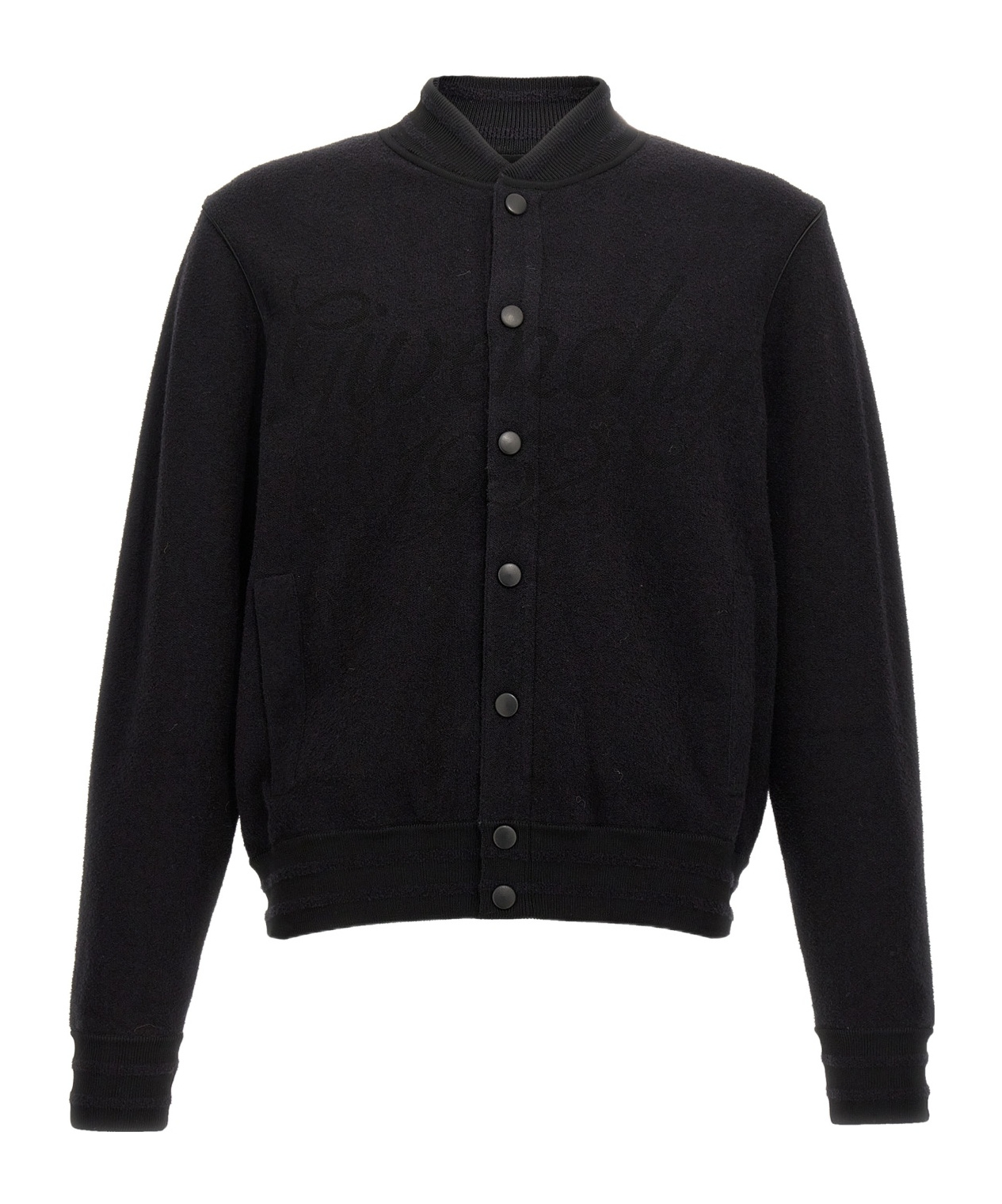 Givenchy Bomber Jacket With Logo In Black