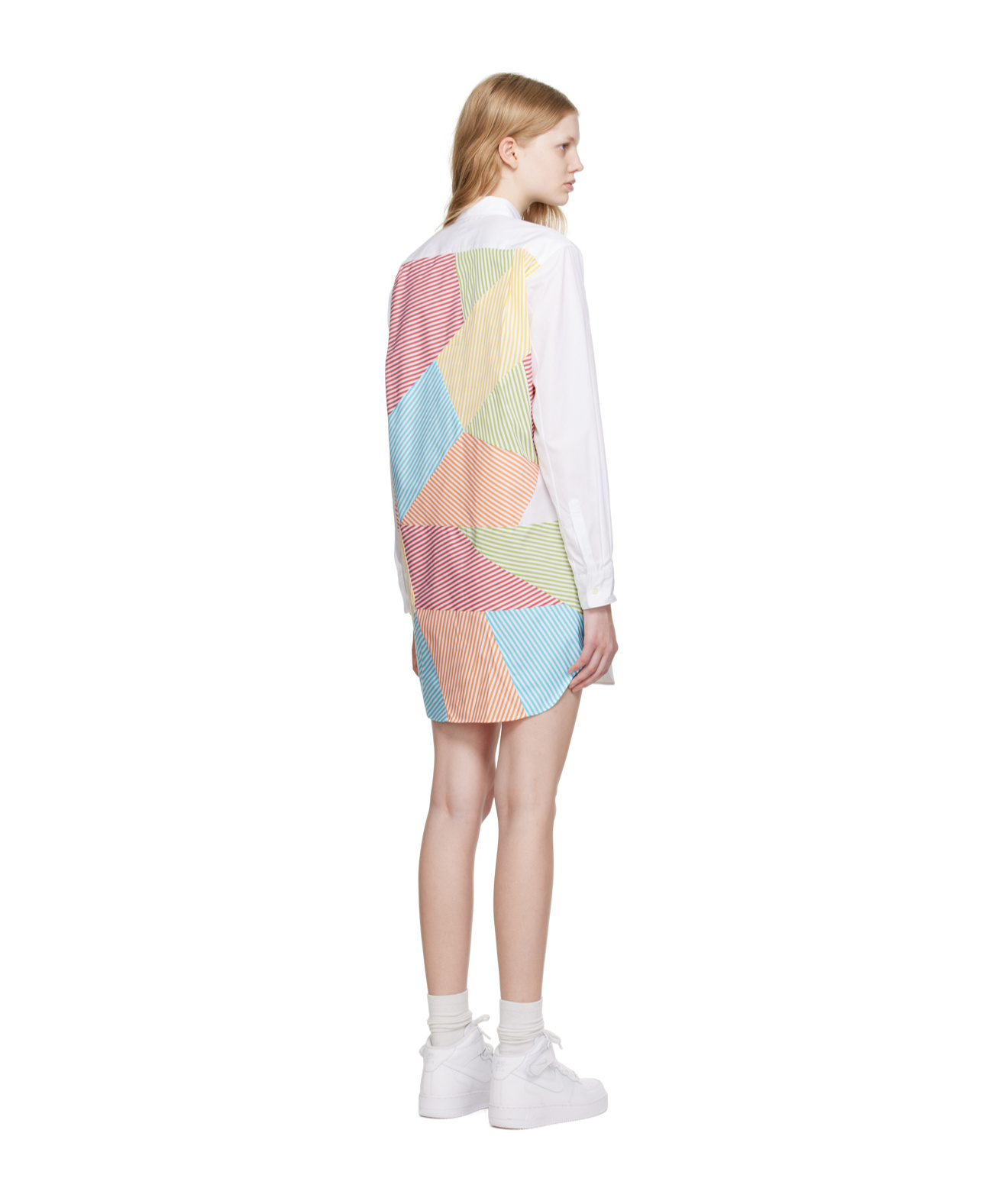 COMME DES GARÇONS STRIPED MINI DRESS 