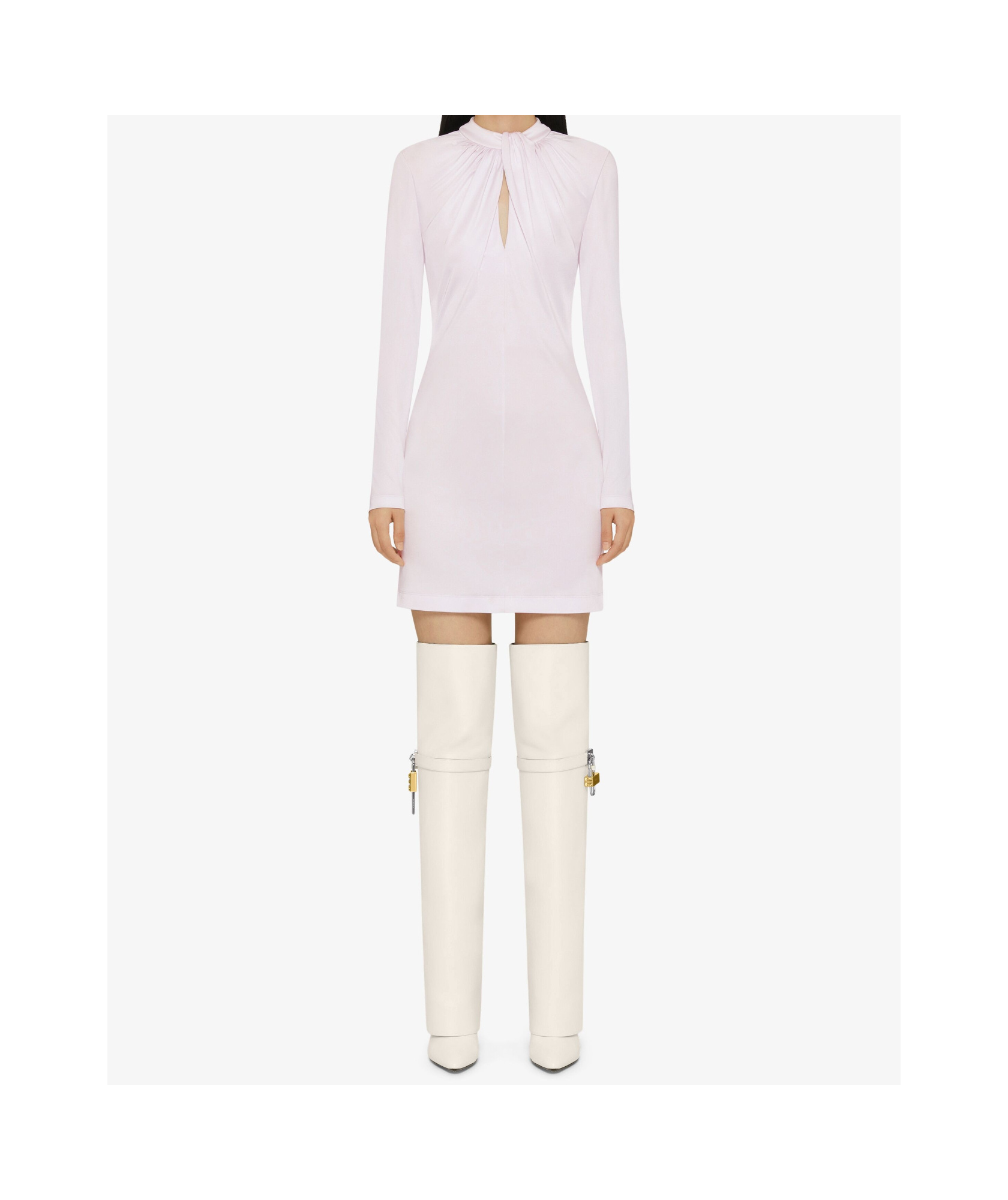 GIVENCHY DRAPED DRESS IN JERSEY