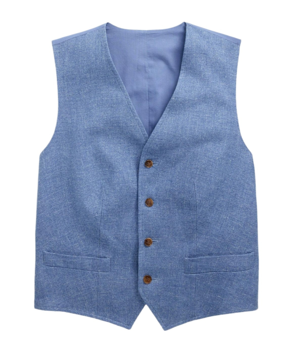Polo Ralph Lauren Button-up Waistcoat In Blue