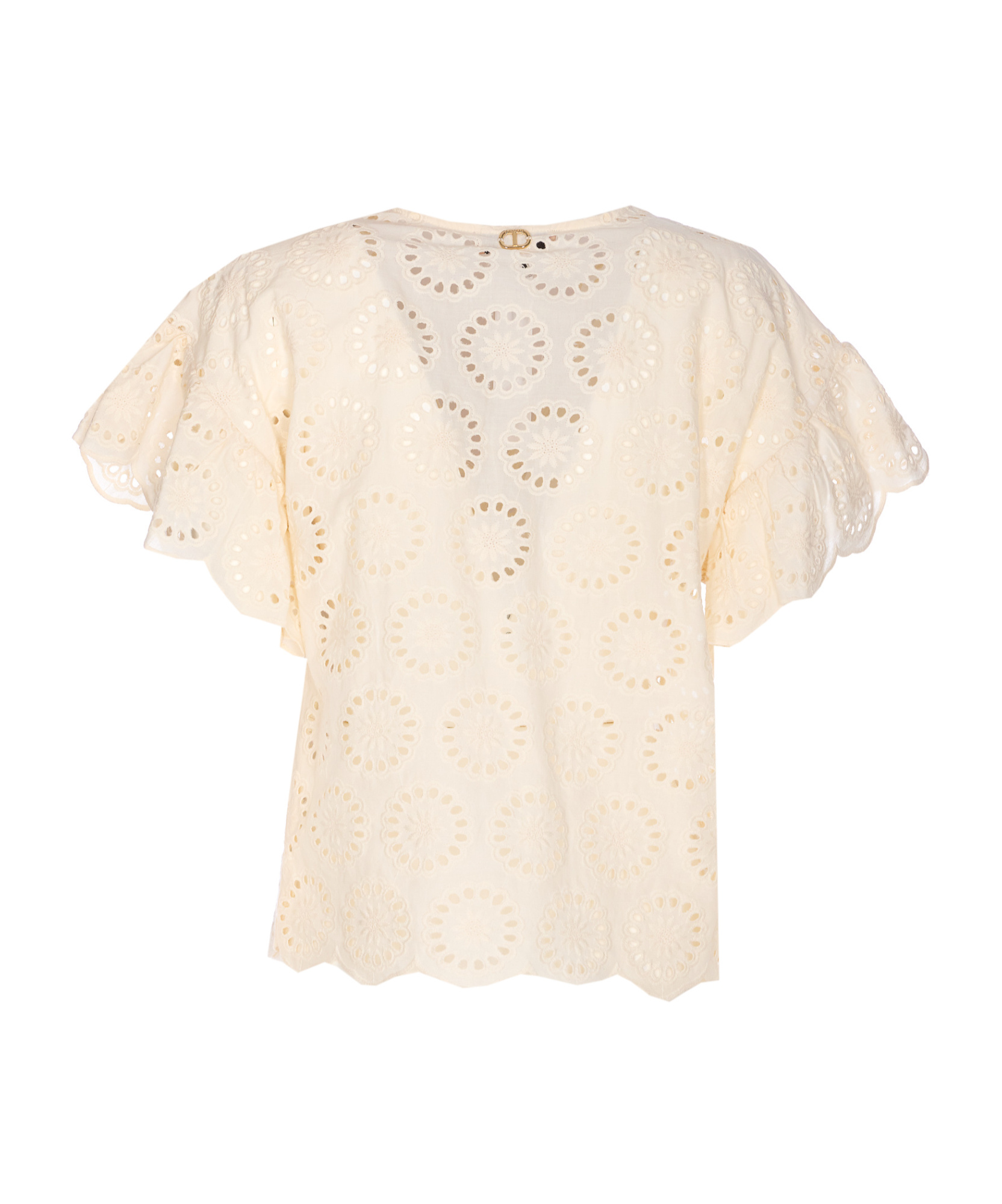 Shop Twinset Broderie-anglaise Blouse