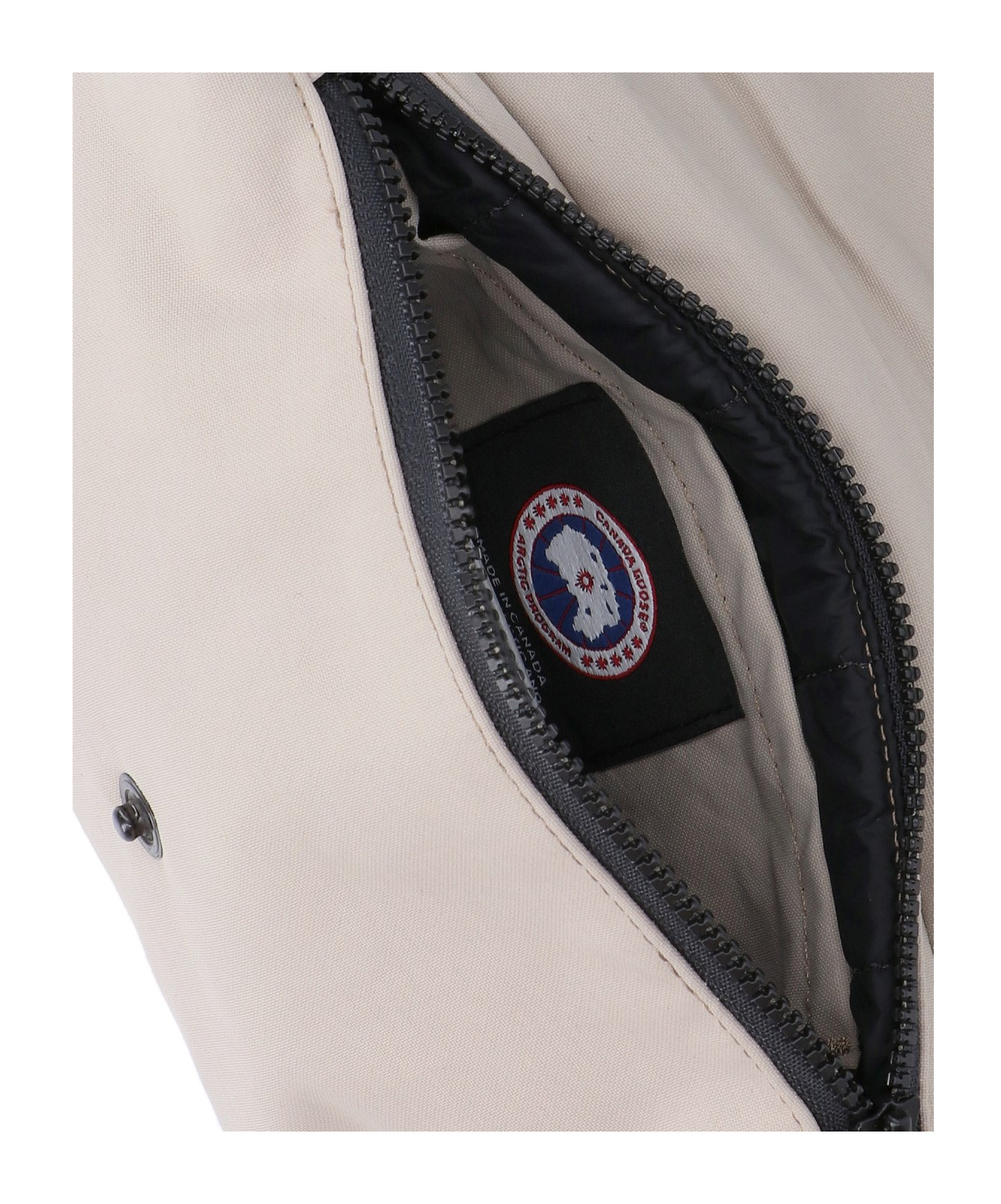 Canada Goose Logo Mini Fanny Pack In White