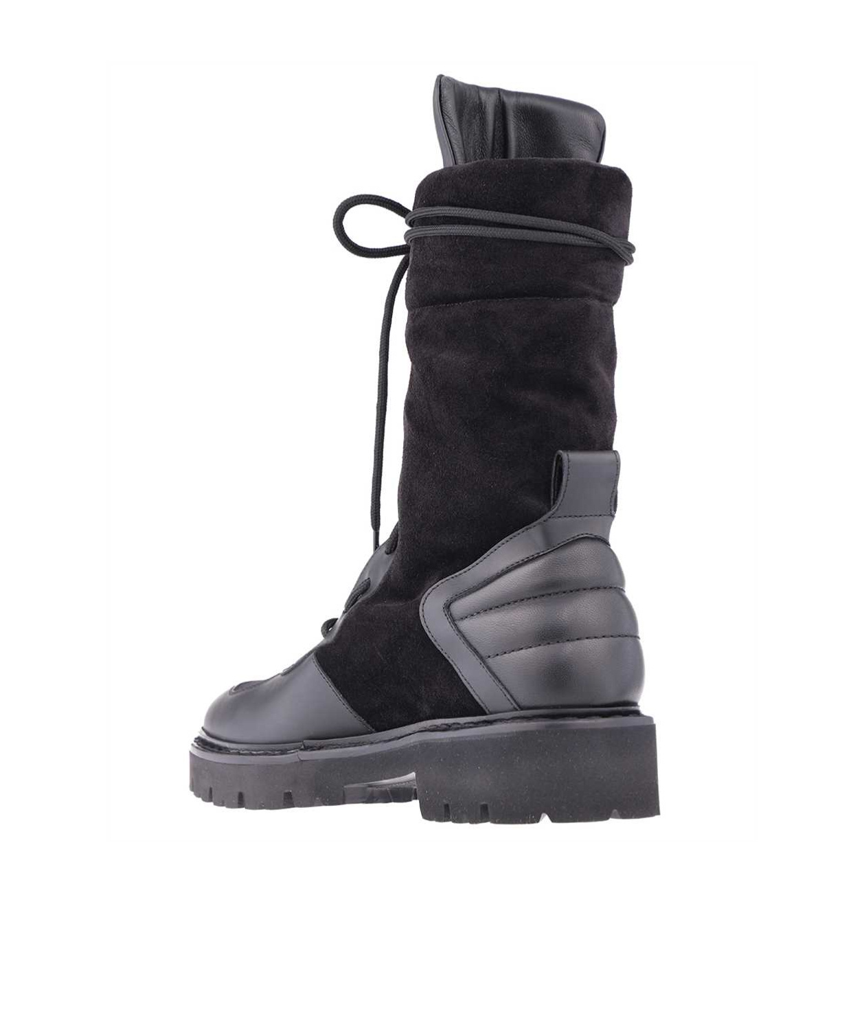 Bally Lacing Short Boots In Black