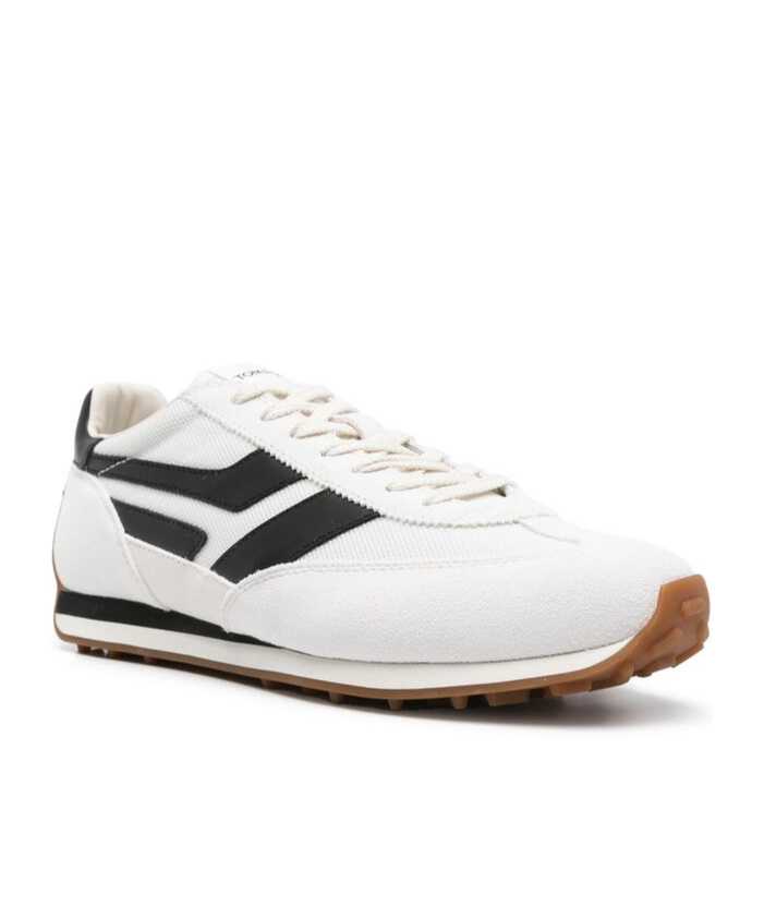 Shop Tom Ford Mick Sneakers In White