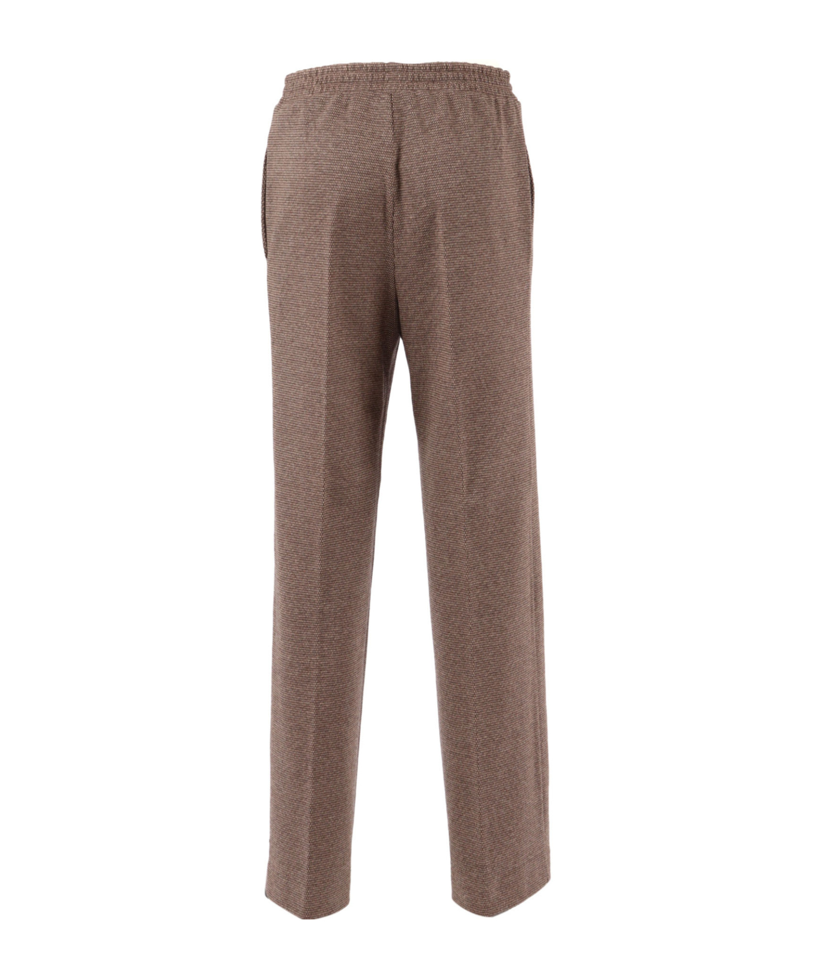 Weekend Max Mara Zelma Elasticated Waistband Trousers In Brown