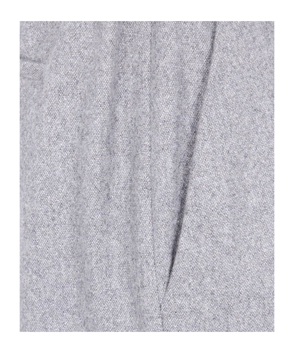 Antonelli Pleated Casual Pants In Gray
