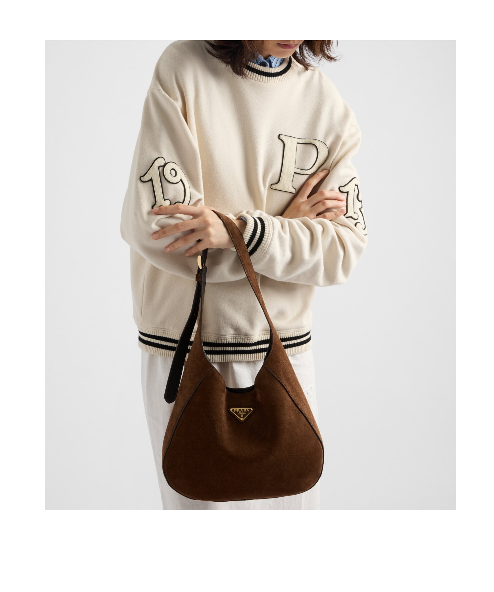 Prada Shirts In Nude