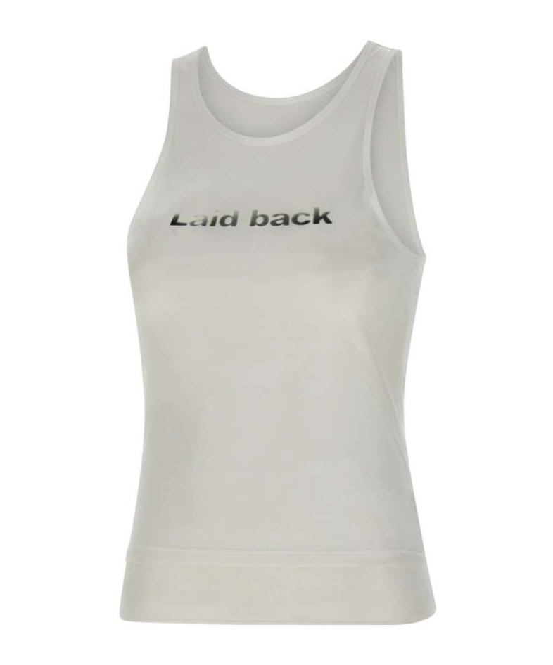 Shop Low Classic Laid Back Top In White