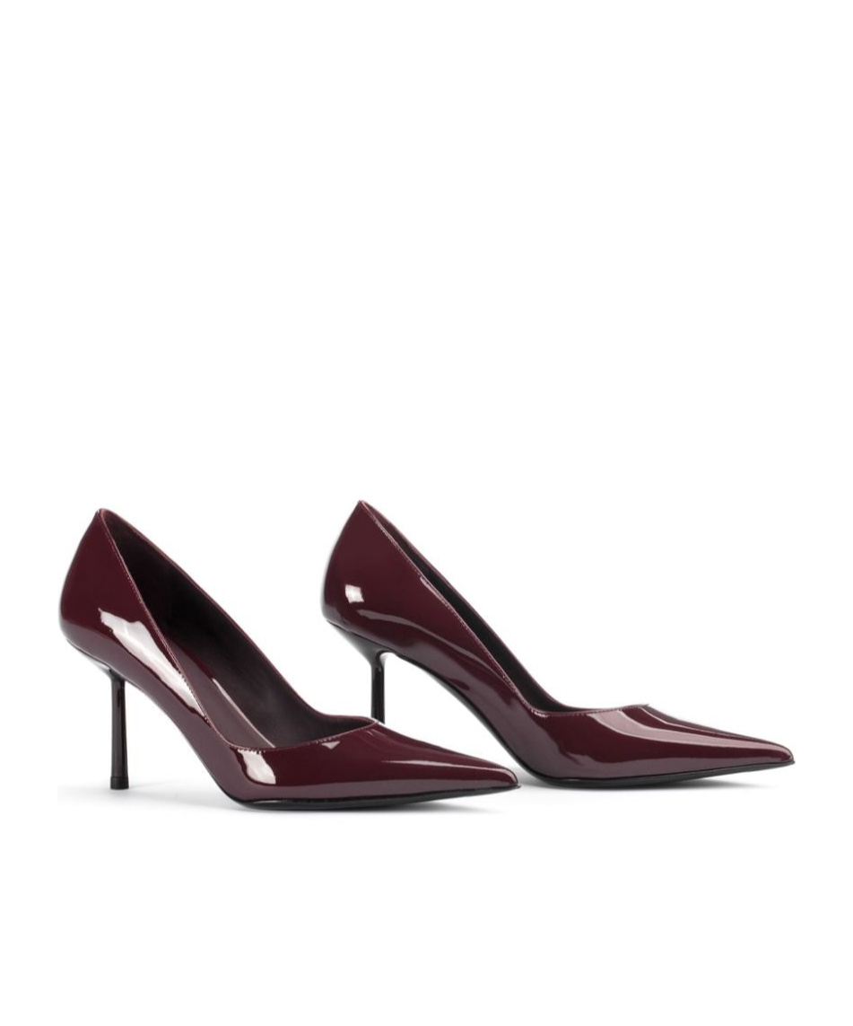 Le Silla Bella 80mm Leather Pumps In Brown