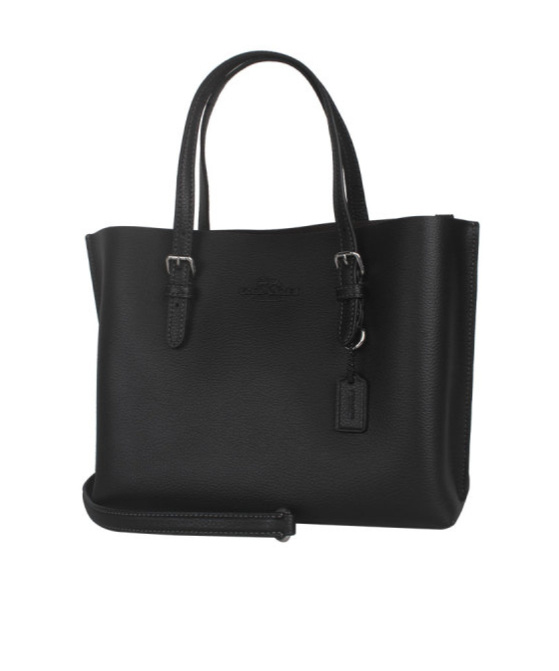 Coach Mollie Tote Bag 25 In Black