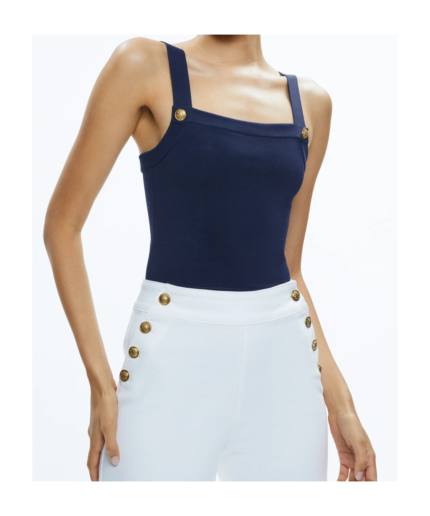 Alice And Olivia Camisole In Black