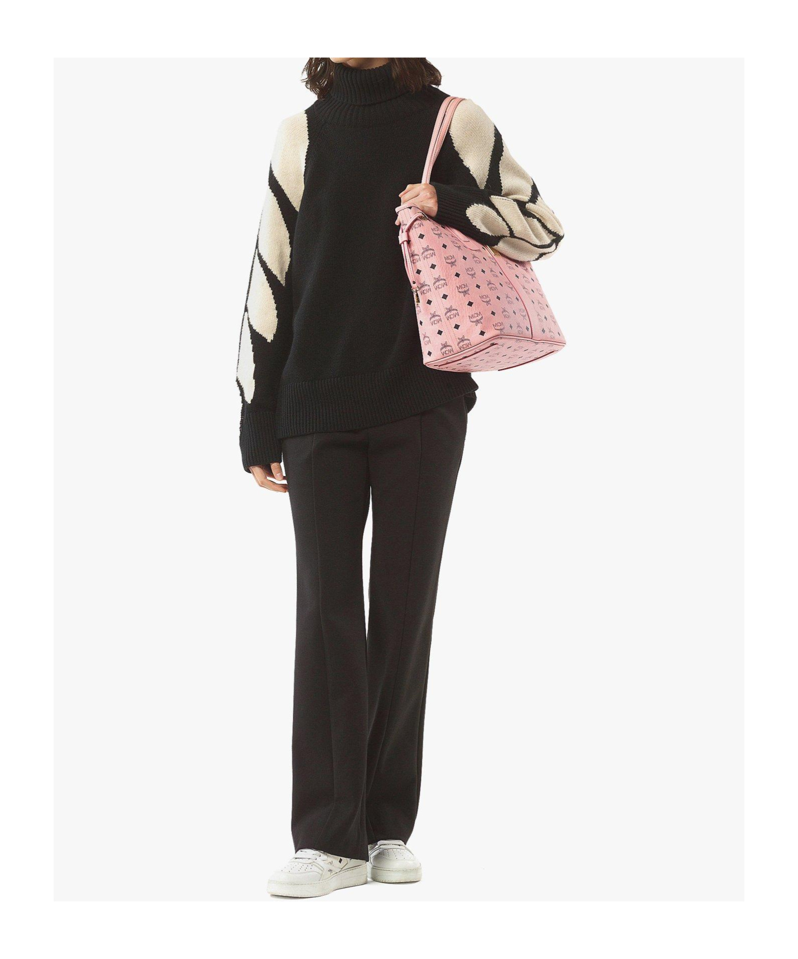 Mcm Liz Shopper In Visetos