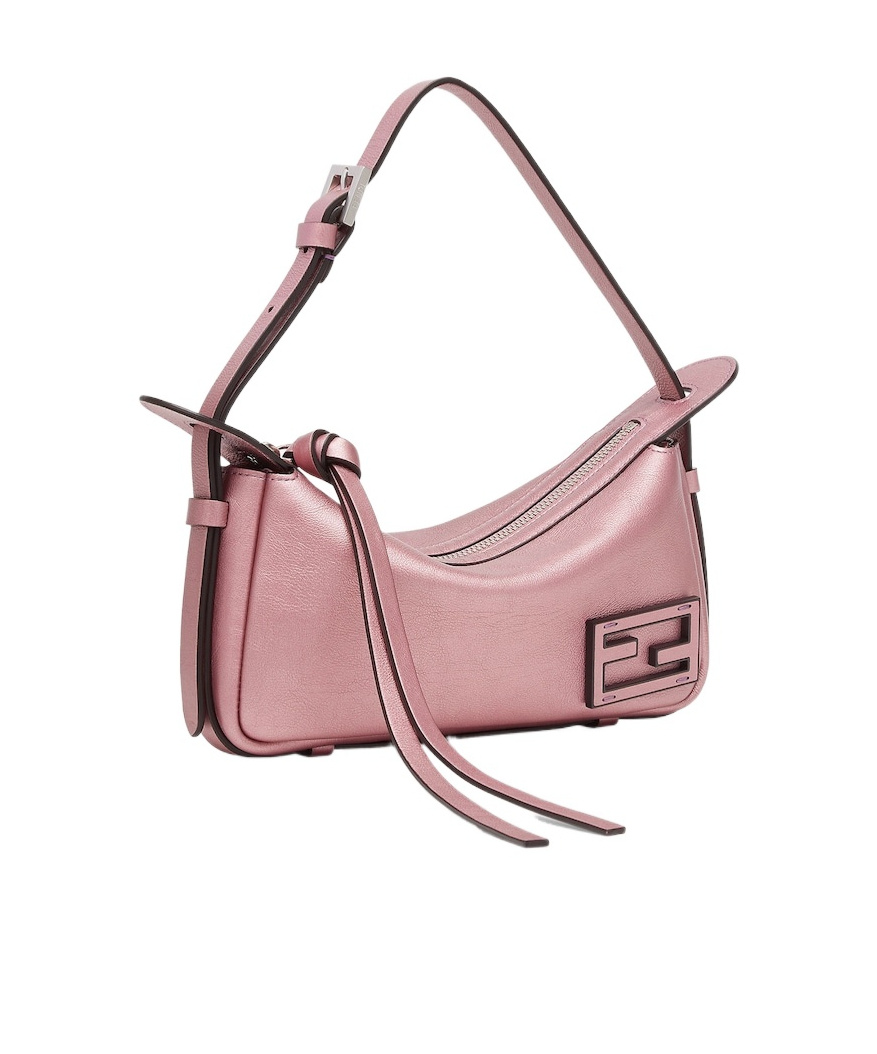 Fendi Simply Small Shoulder Bag In Pink