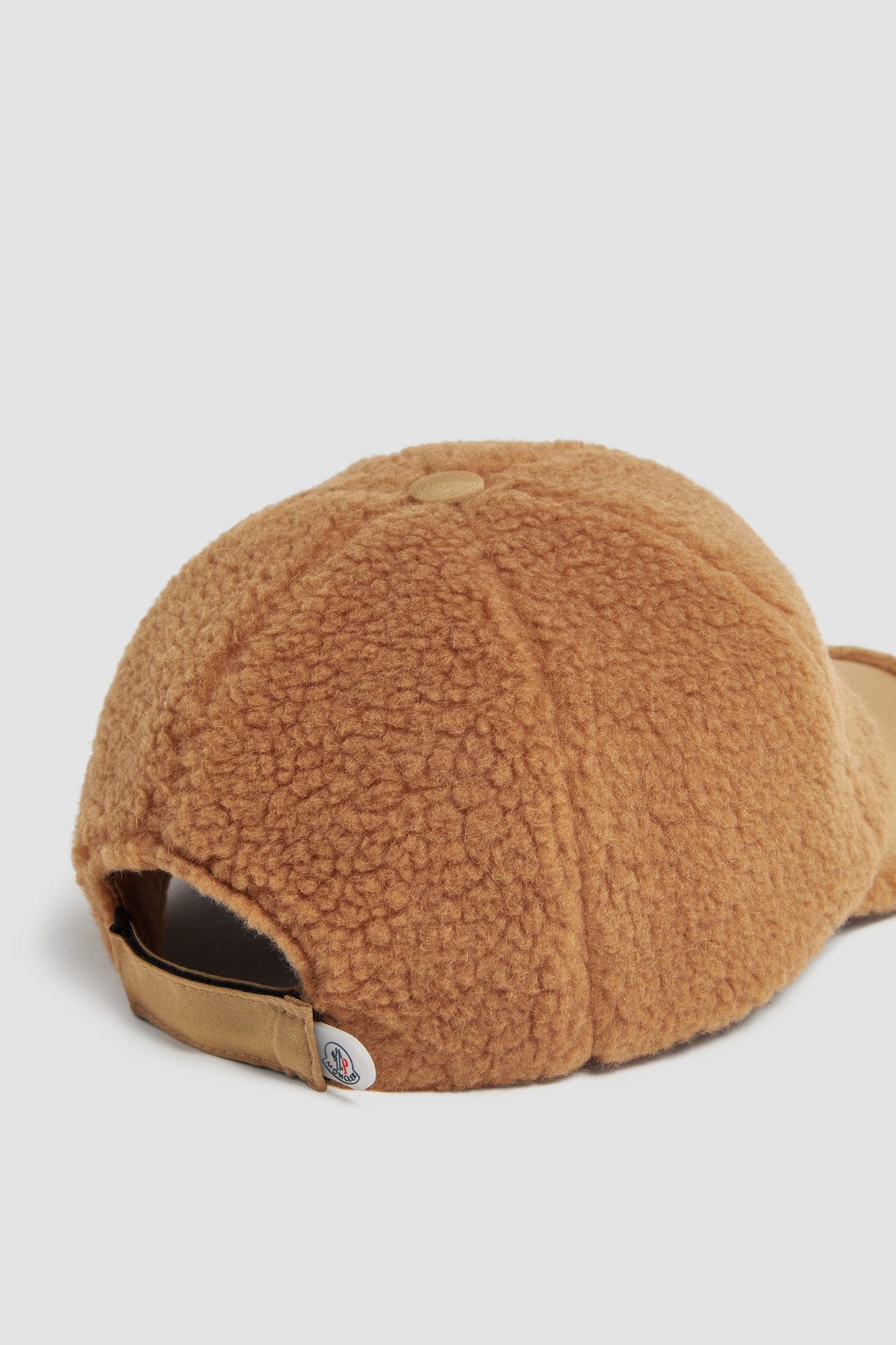 Moncler Logo Hat In Brown