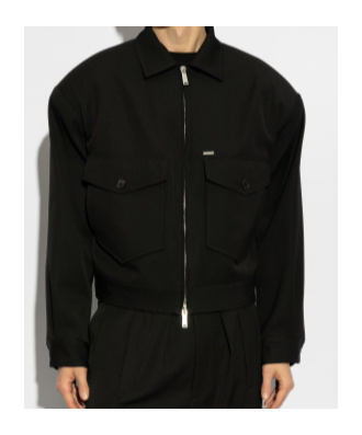 Dsquared2 Long-sleeved Casual Jacket In Black