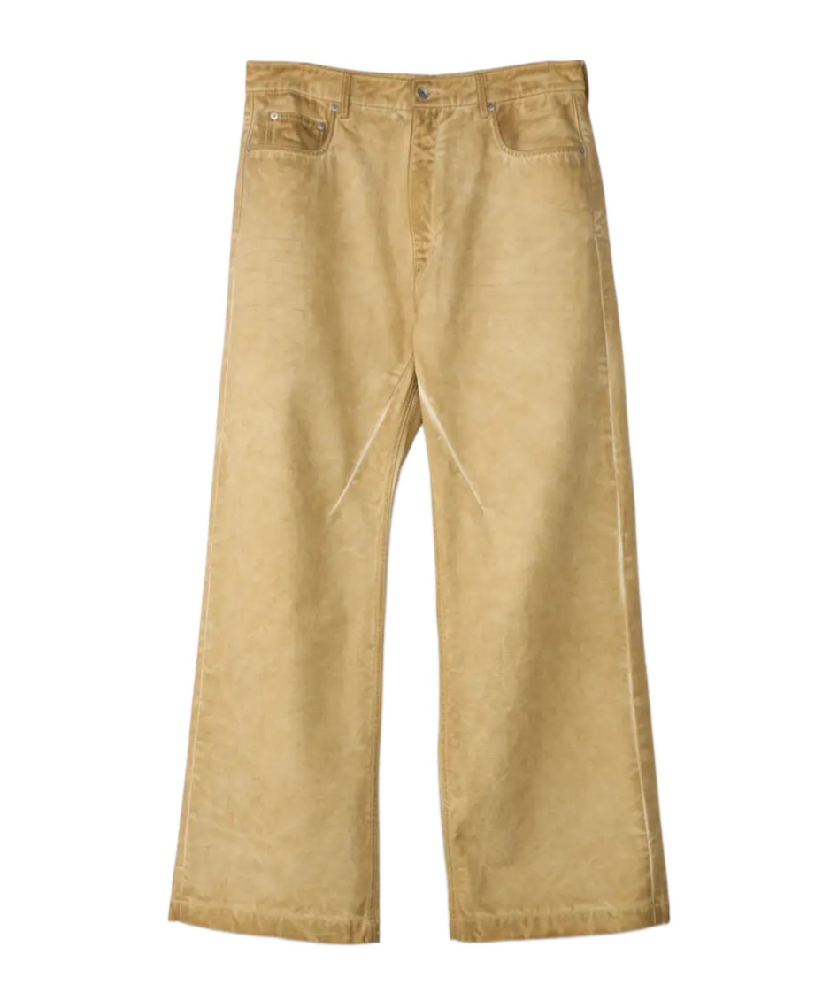 Rick Owens Jeans With Belt Loops In Brown