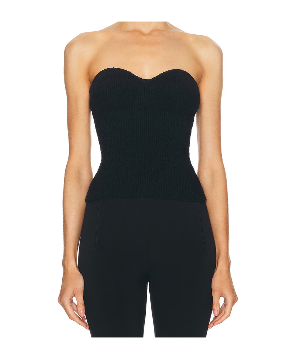 WARDROBE.NYC KNITTED HALTER TOP