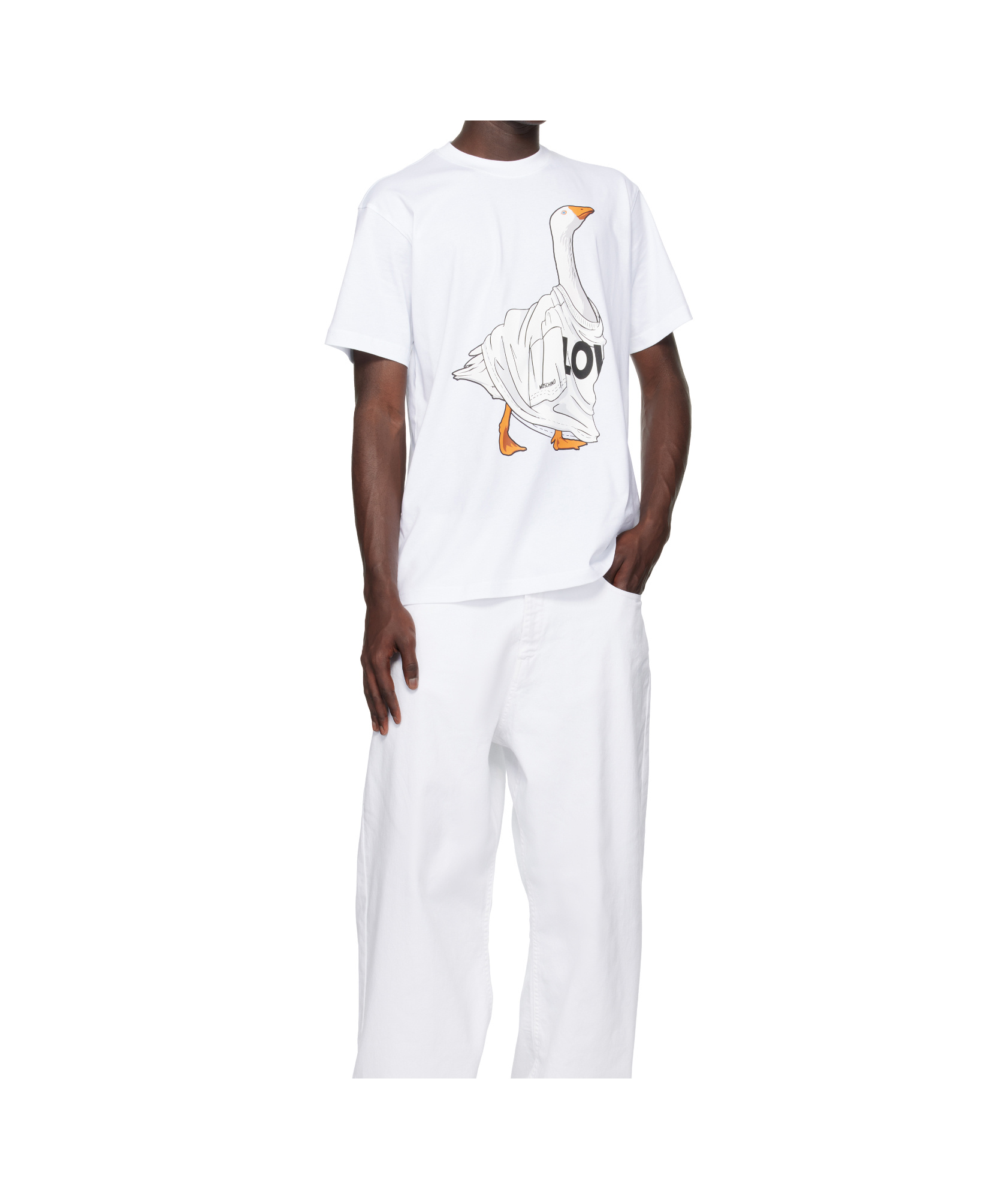 Moschino Short-sleeved T-shirt In White