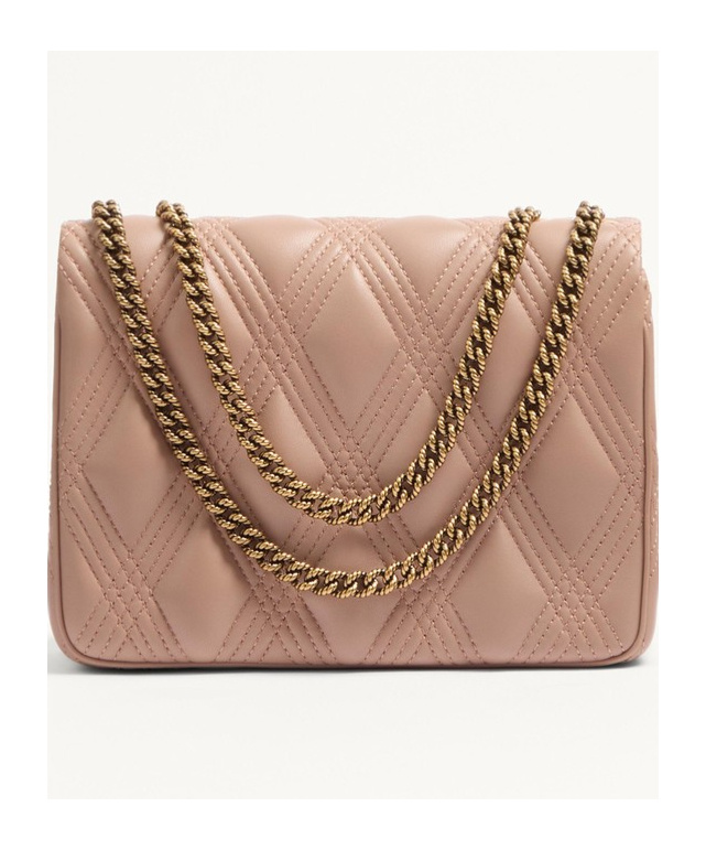 Valentino Medium Lambskin Quilty Shoulder Bag In Pink