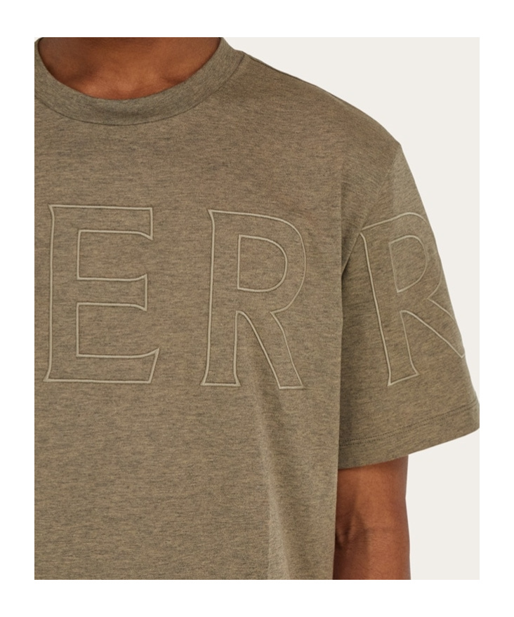 Ferragamo Short-sleeved T-shirt In Brown