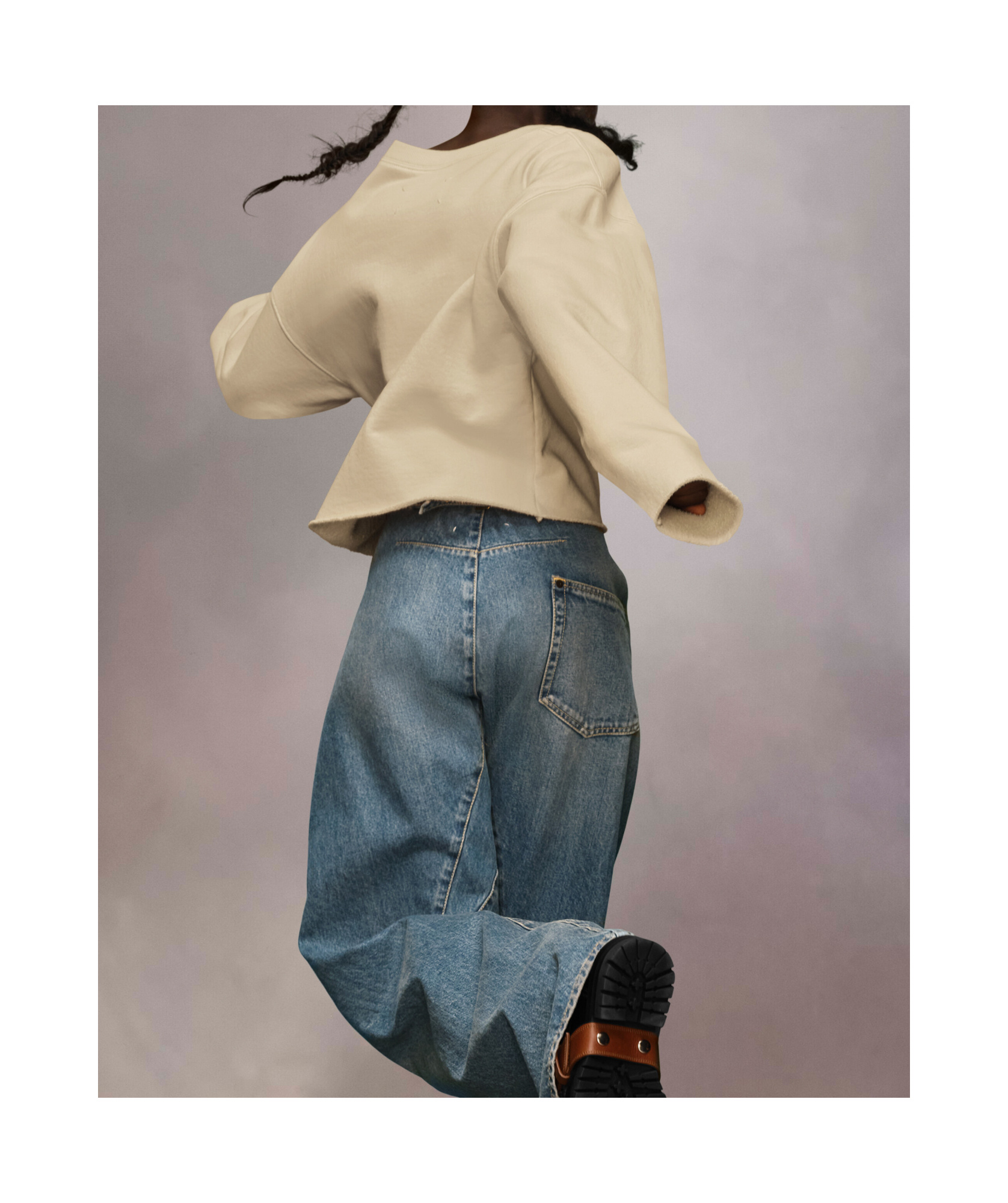 MAISON MARGIELA MAISON MARGIELA FIRM LONG SLEEVED SWEATSHIRT