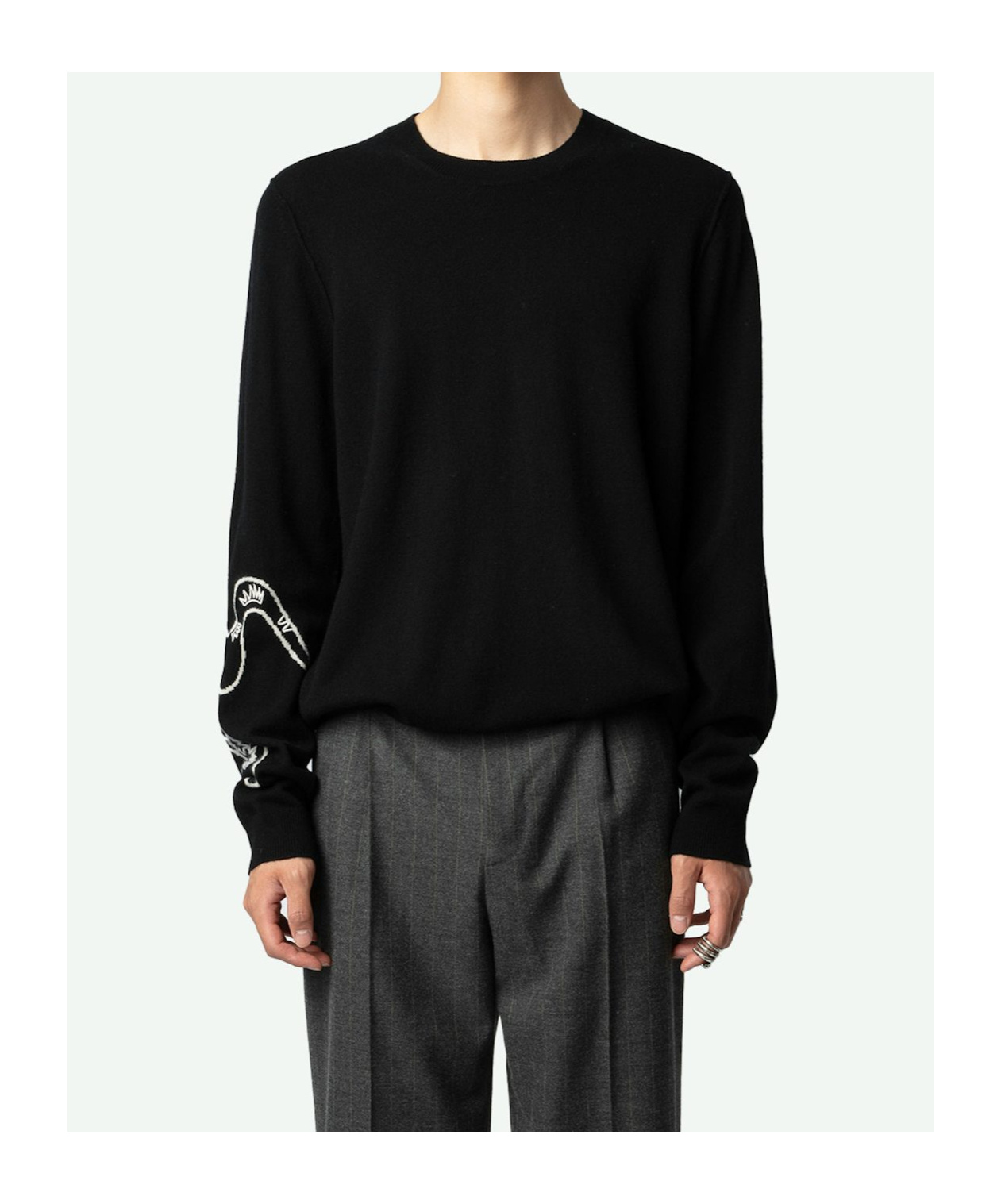 Zadig & Voltaire Long-sleeved Wool Sweater