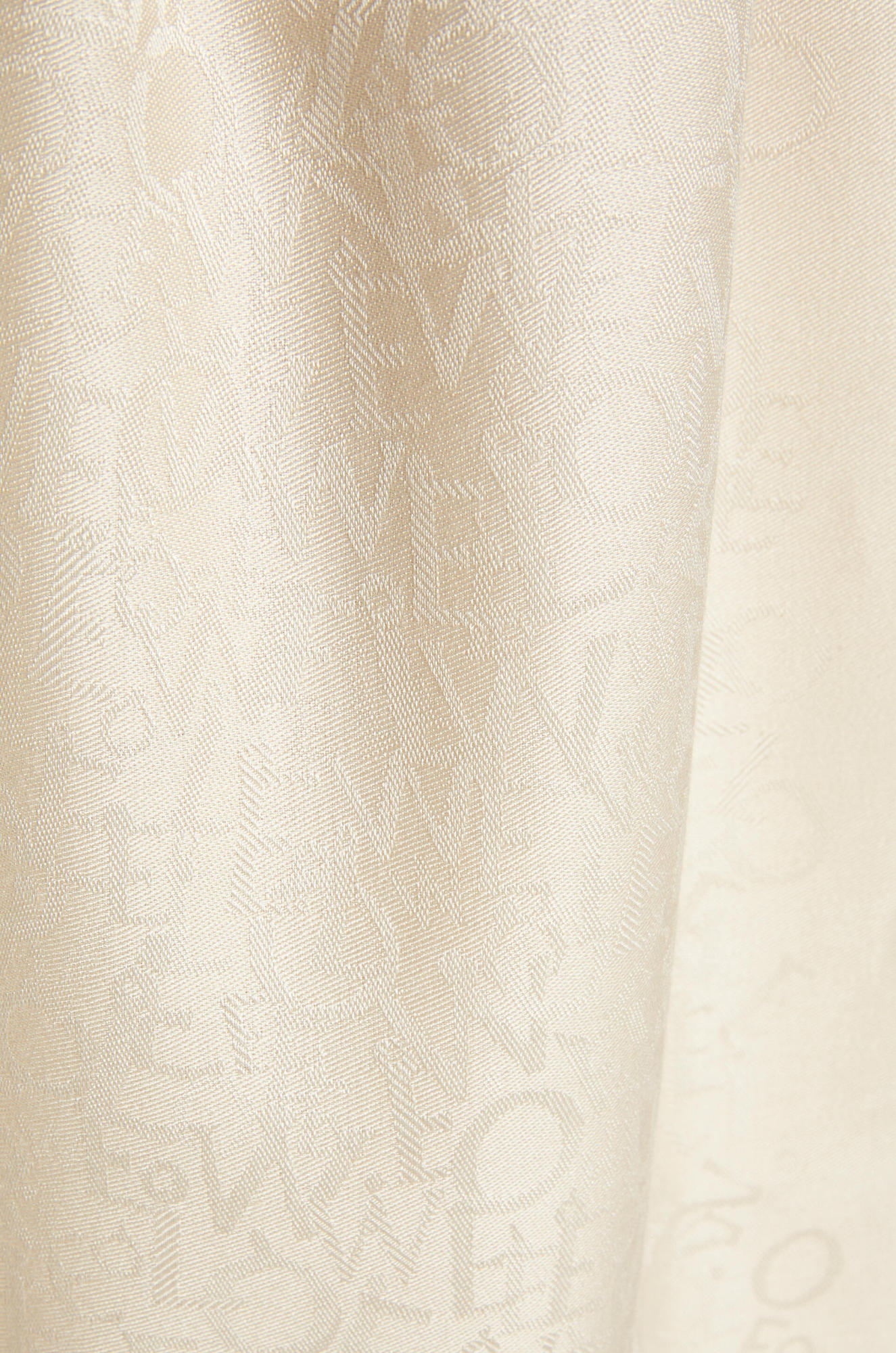 Loewe Logo Scarf In White