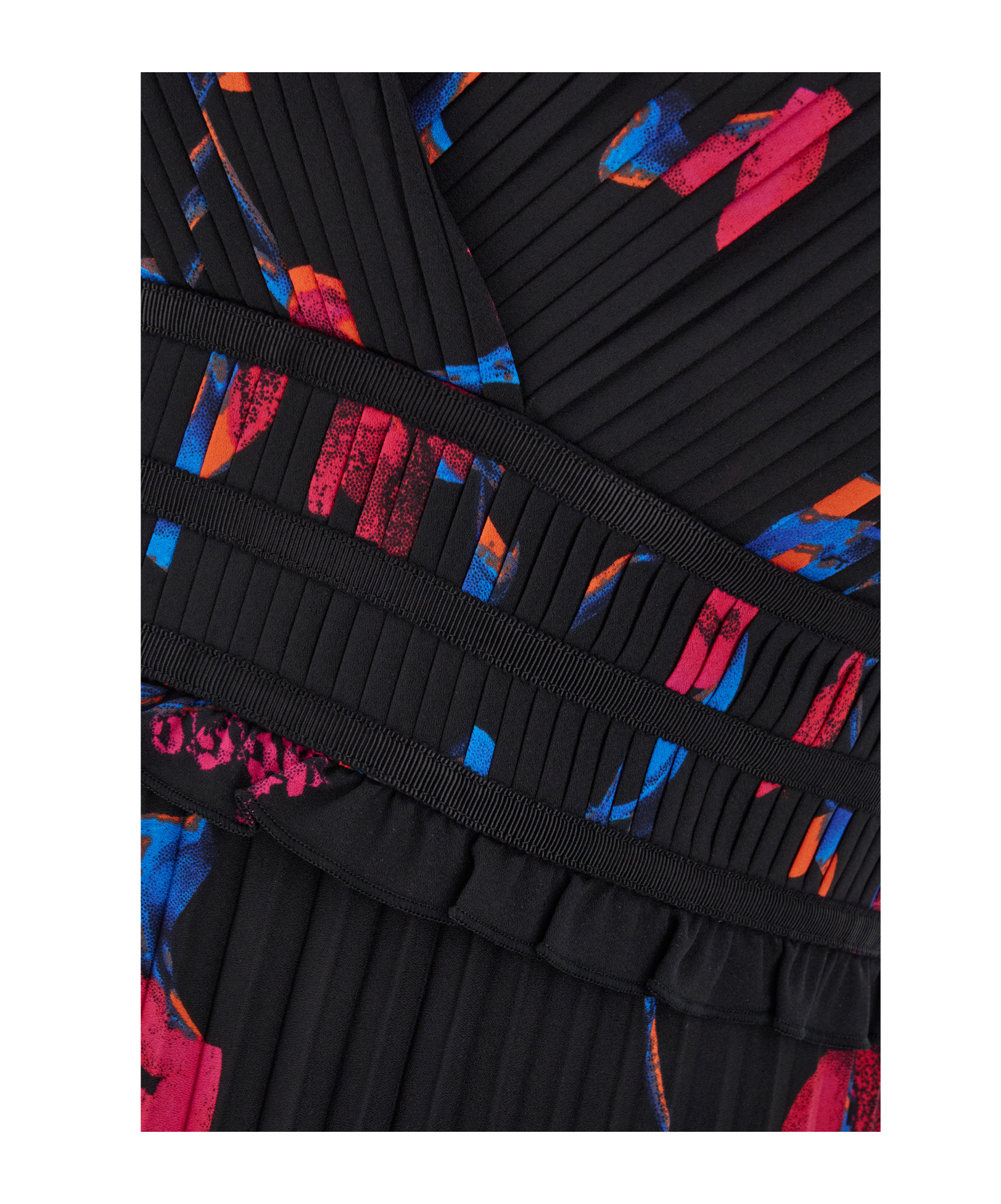 HUGO BOSS FLORAL-PRINT MAXI DRESS 