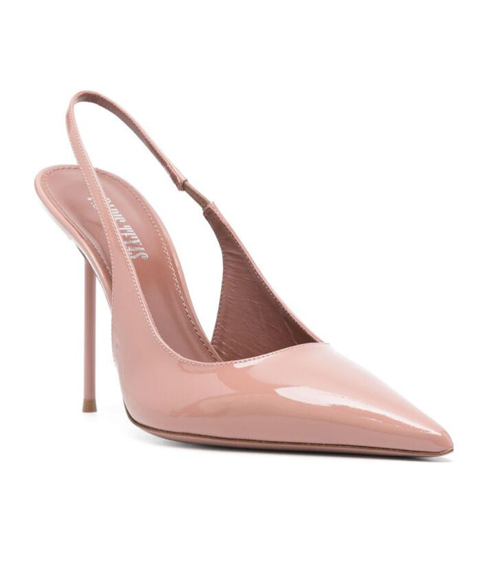 Shop Paris Texas 105mm Lidia Slingback Pumps In Pink