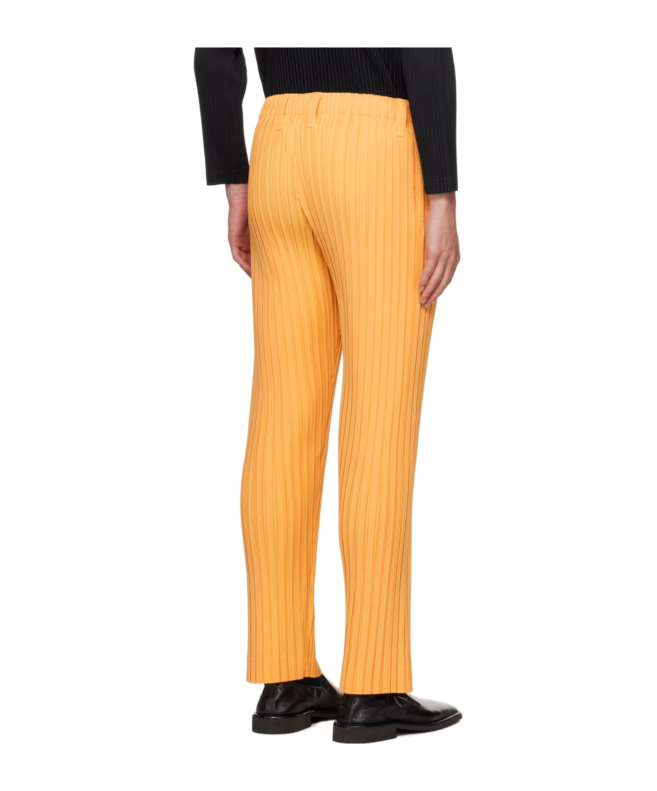 ISSEY MIYAKE PLEATED DETAIL CASUAL PANTS