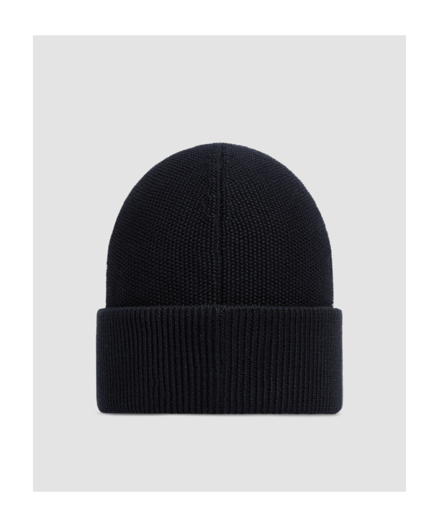 Moncler Cashmere Knitted Hat In Black