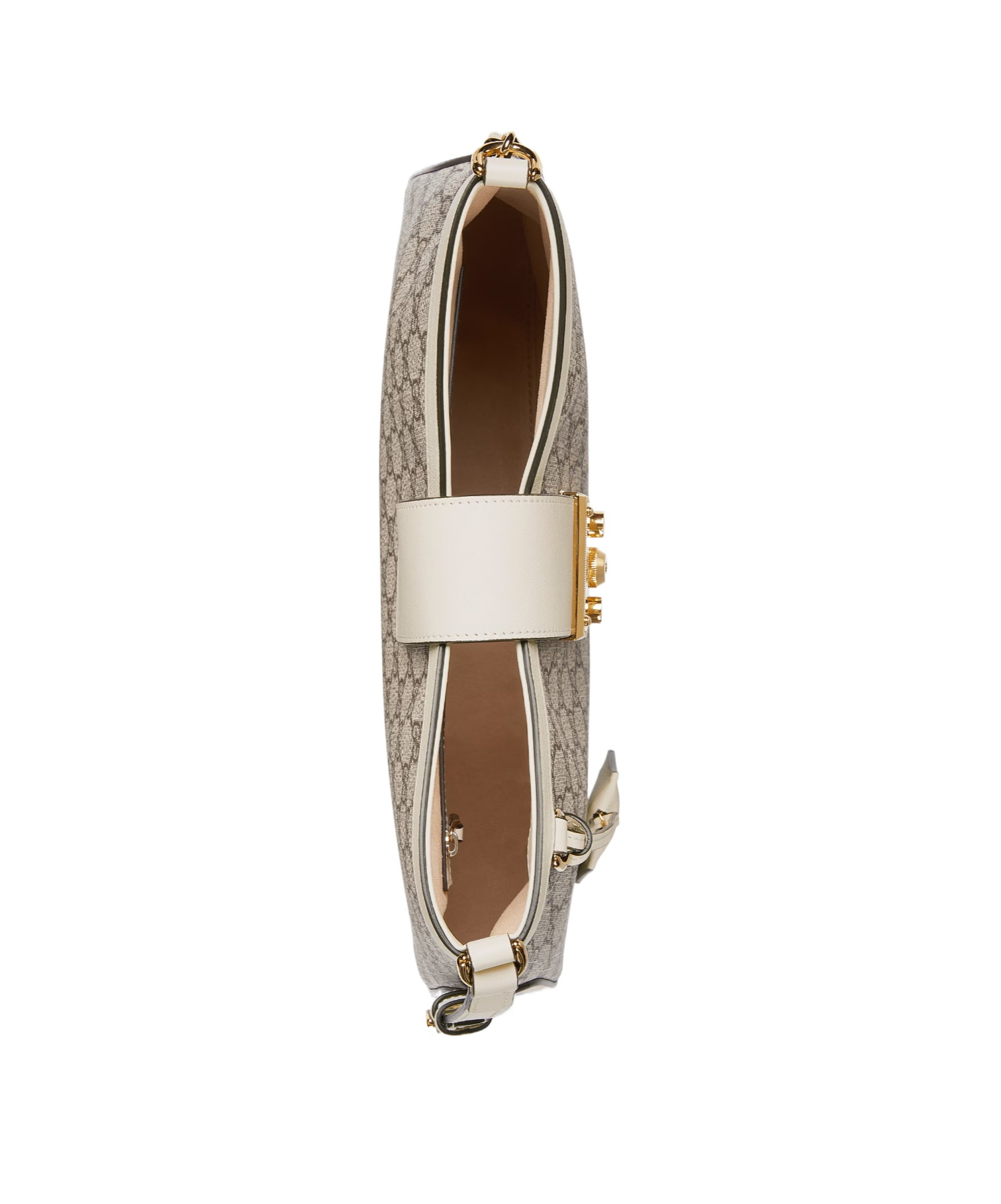 Gucci Padlock Gg Medium Shoulder Bag In Nude