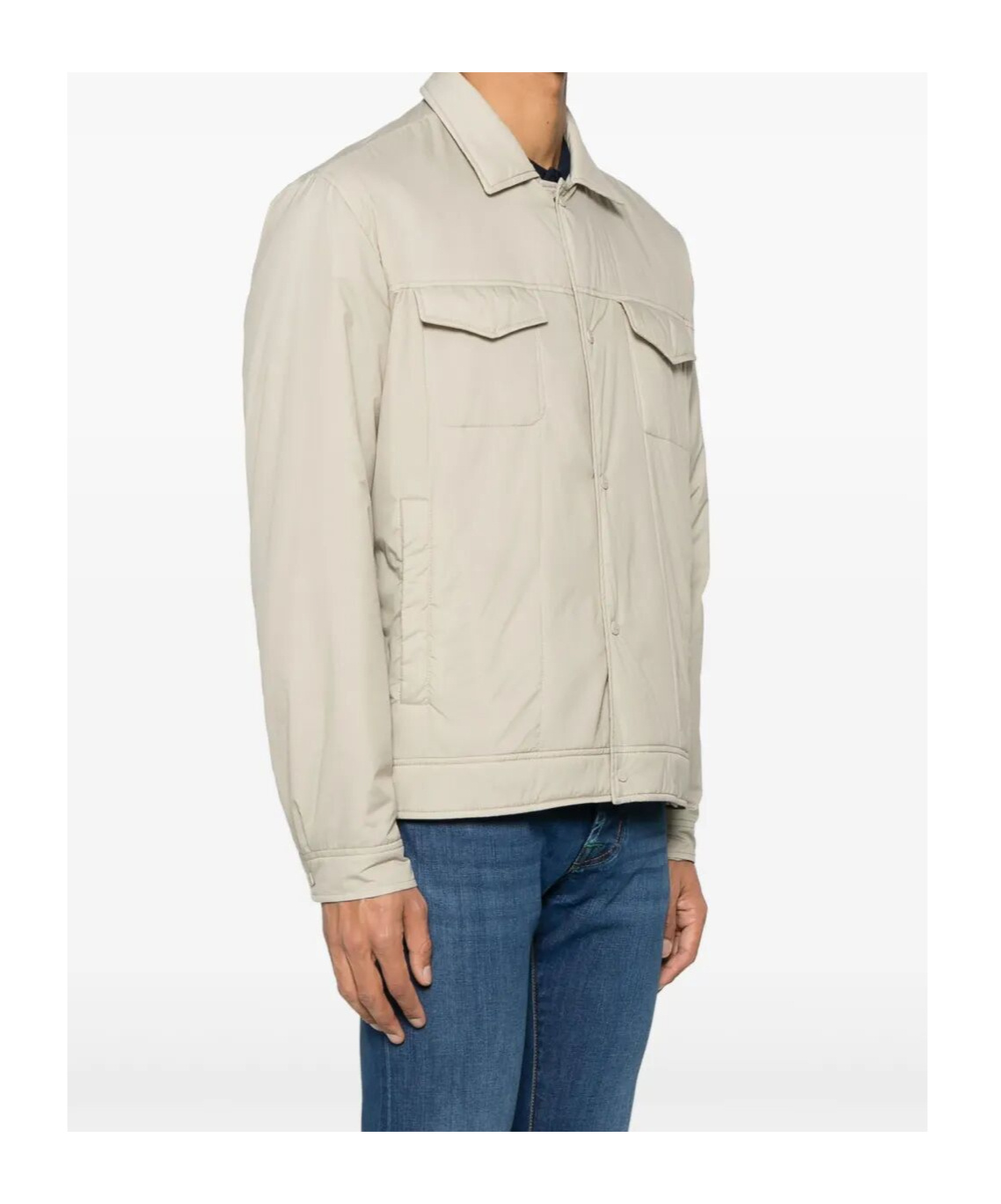 Herno Ecoage Jacket In Nude
