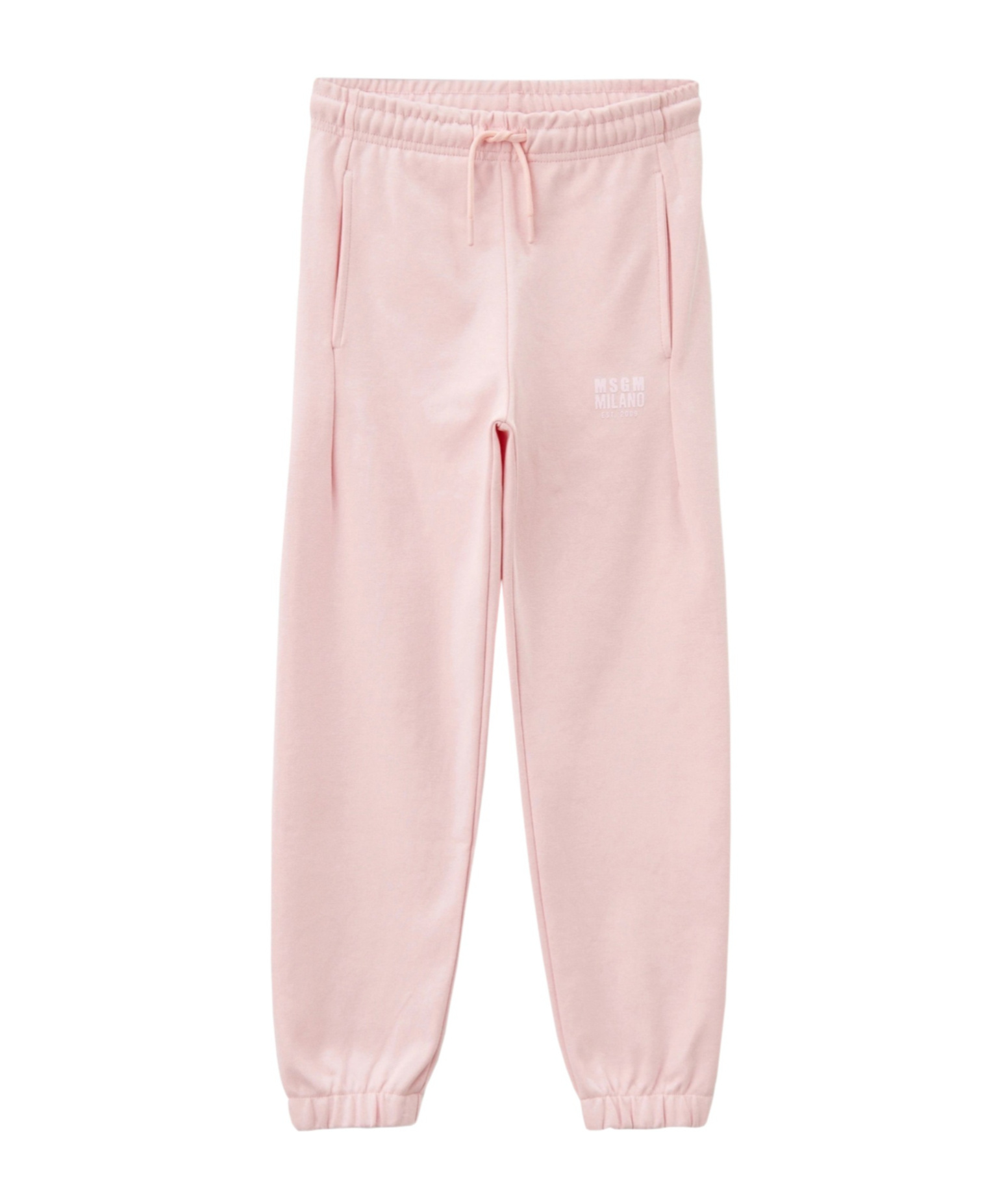 Msgm Drawstring Trousers In Pink