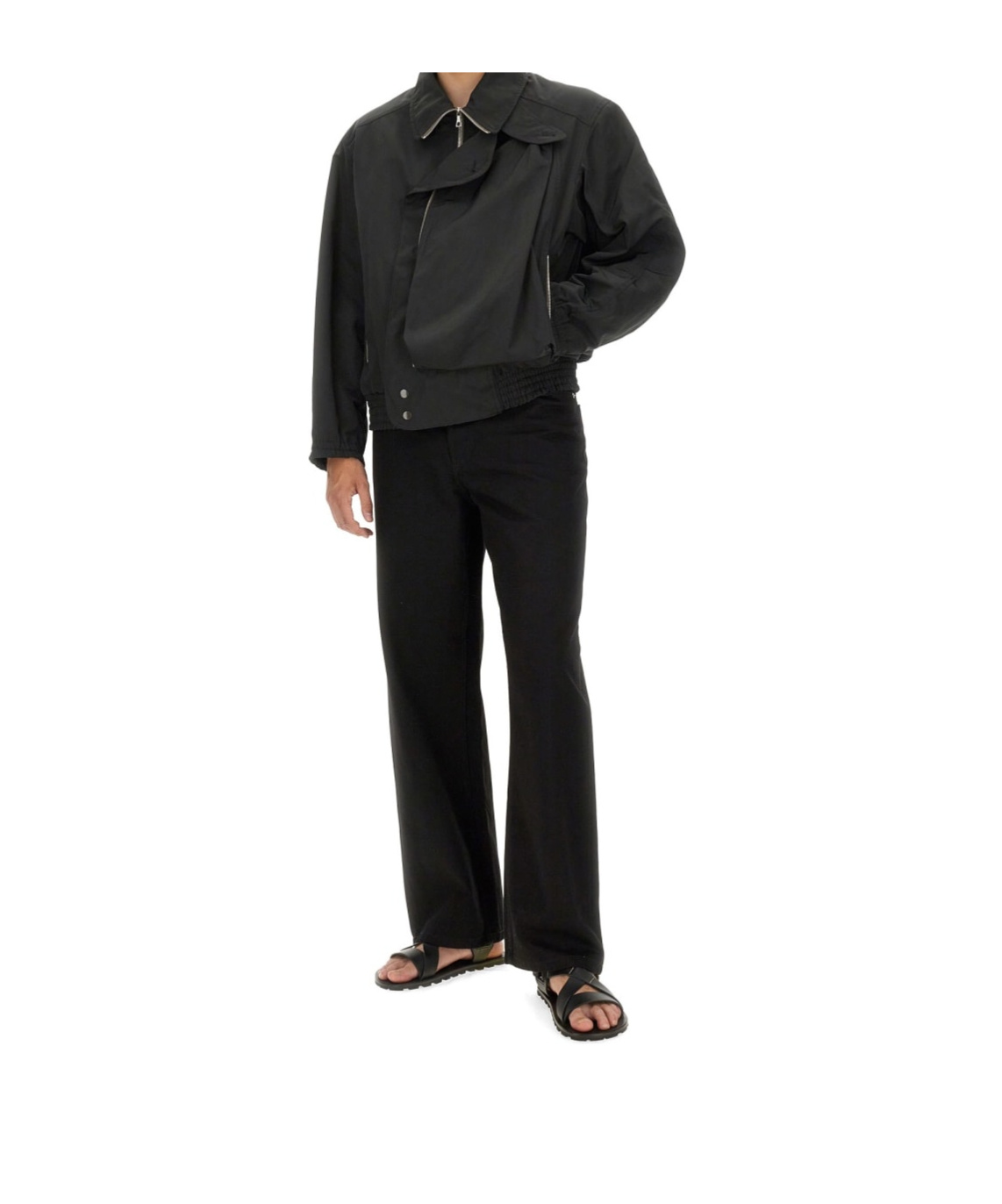 Dries Van Noten Belt-loop Jeans In Black
