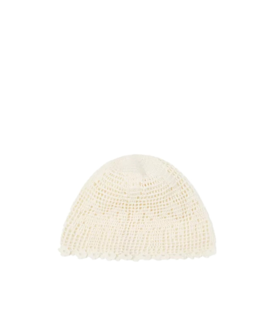 Alanui Islands Diary Crochet Beanie Hat In White