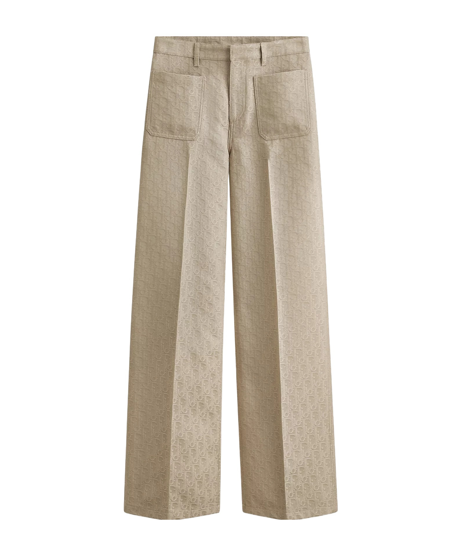 Dior Flared Pants In Beige