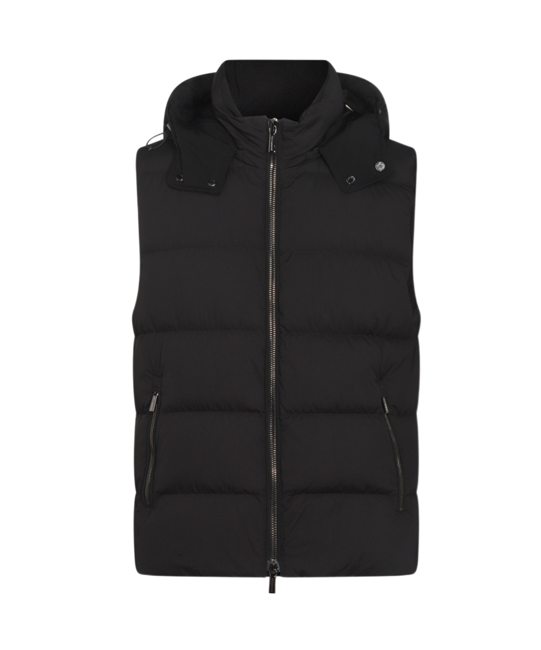 Moorer Black Nylon Fire Down Jacket