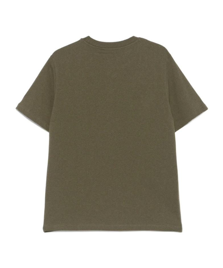 Apc Logo-embroidered Cotton-jersey T-shirt