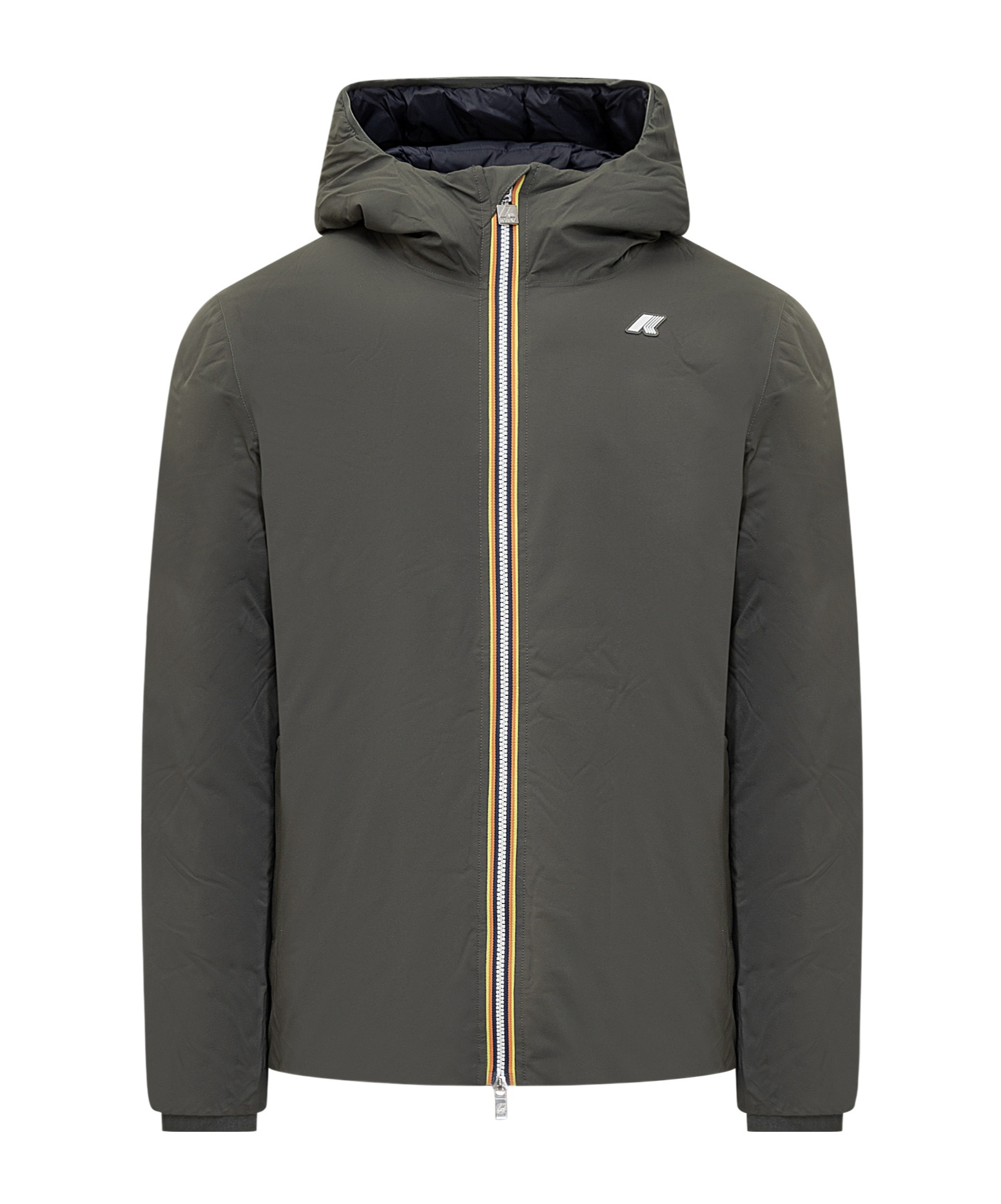 K-way You Can Also Modify Iu Down Jacket In Black